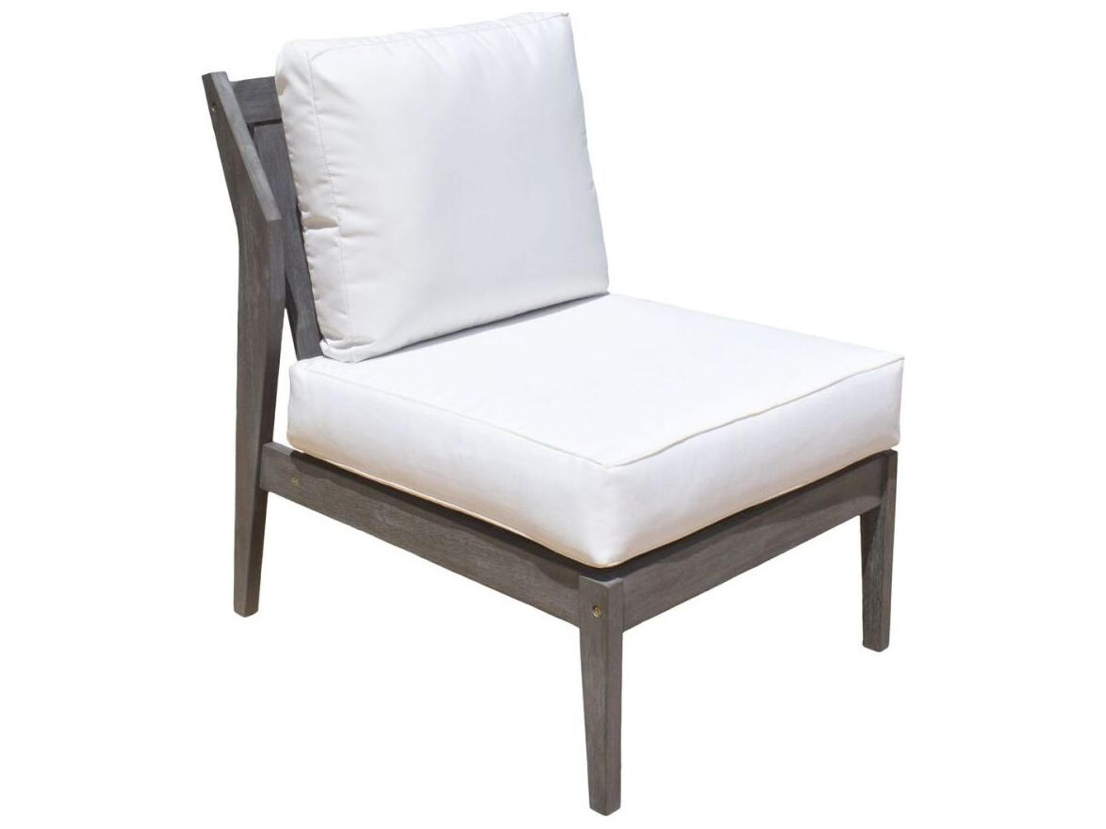 Poolside Aluminum Cushion Modular Patio Lounge Chair
