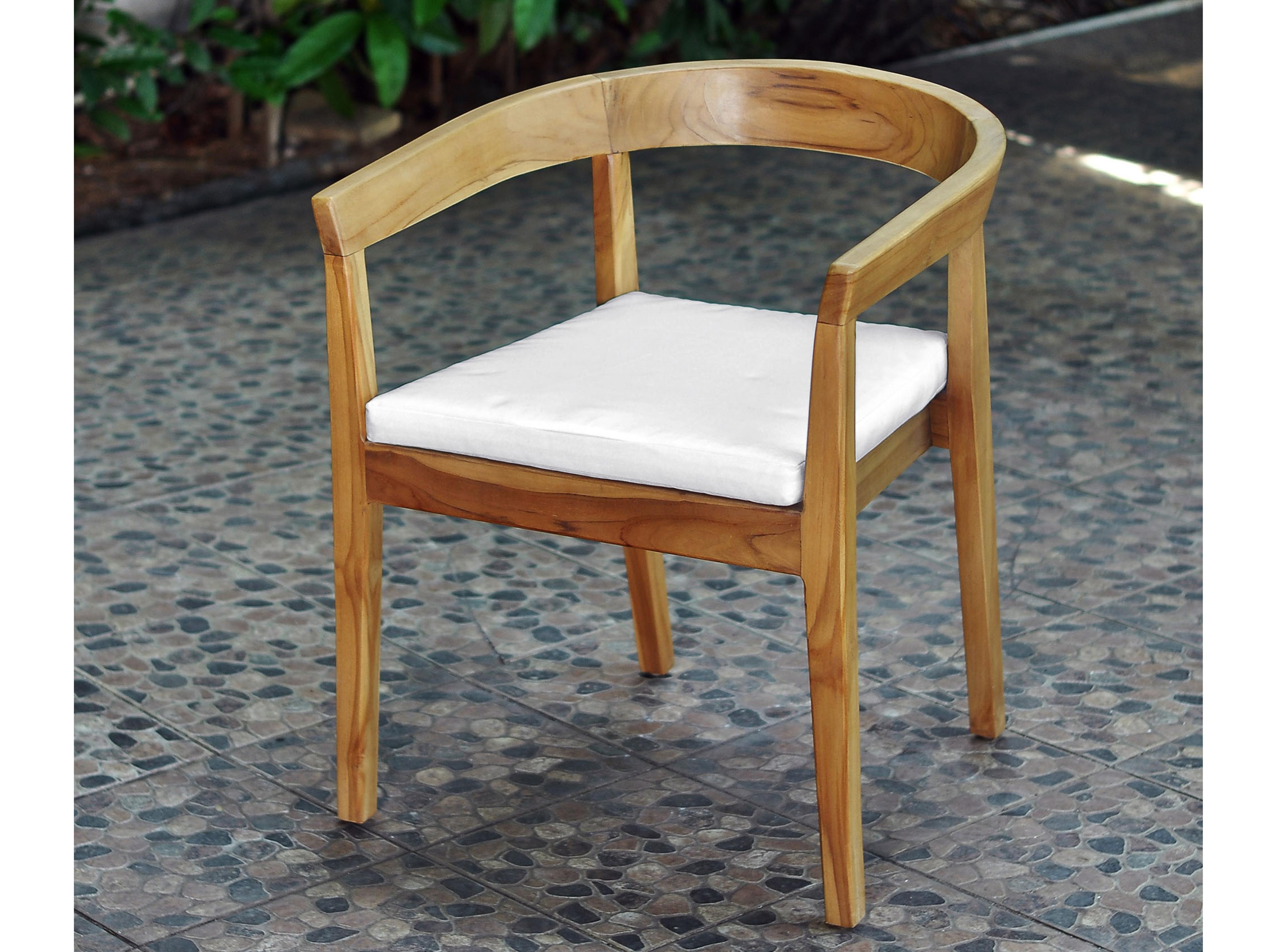 Panama Jack Bali Teak 7-Piece Rectangular Dining Table with Bench