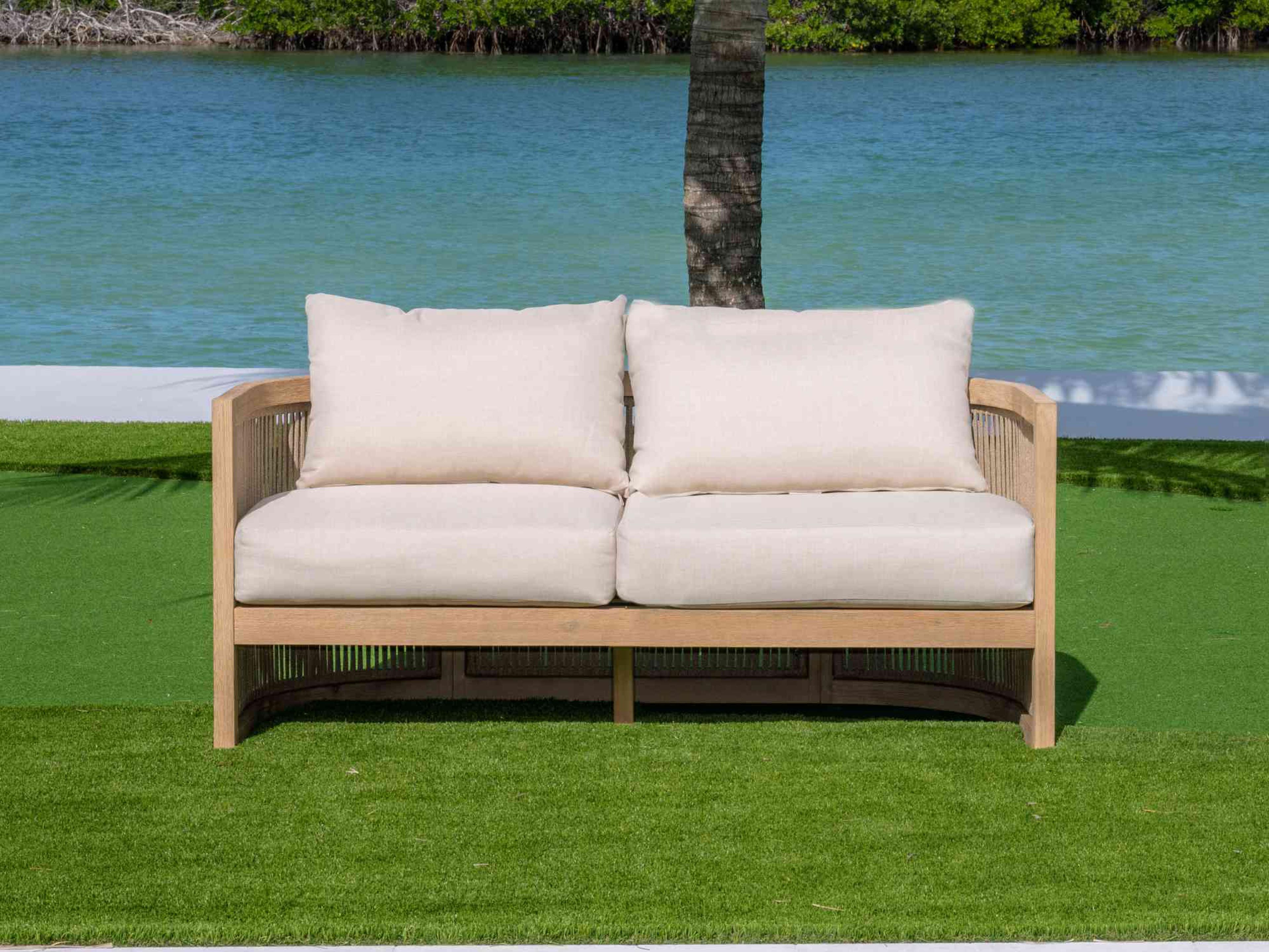 Panama Jack Cabo 4-Piece Loveseat Seating Set