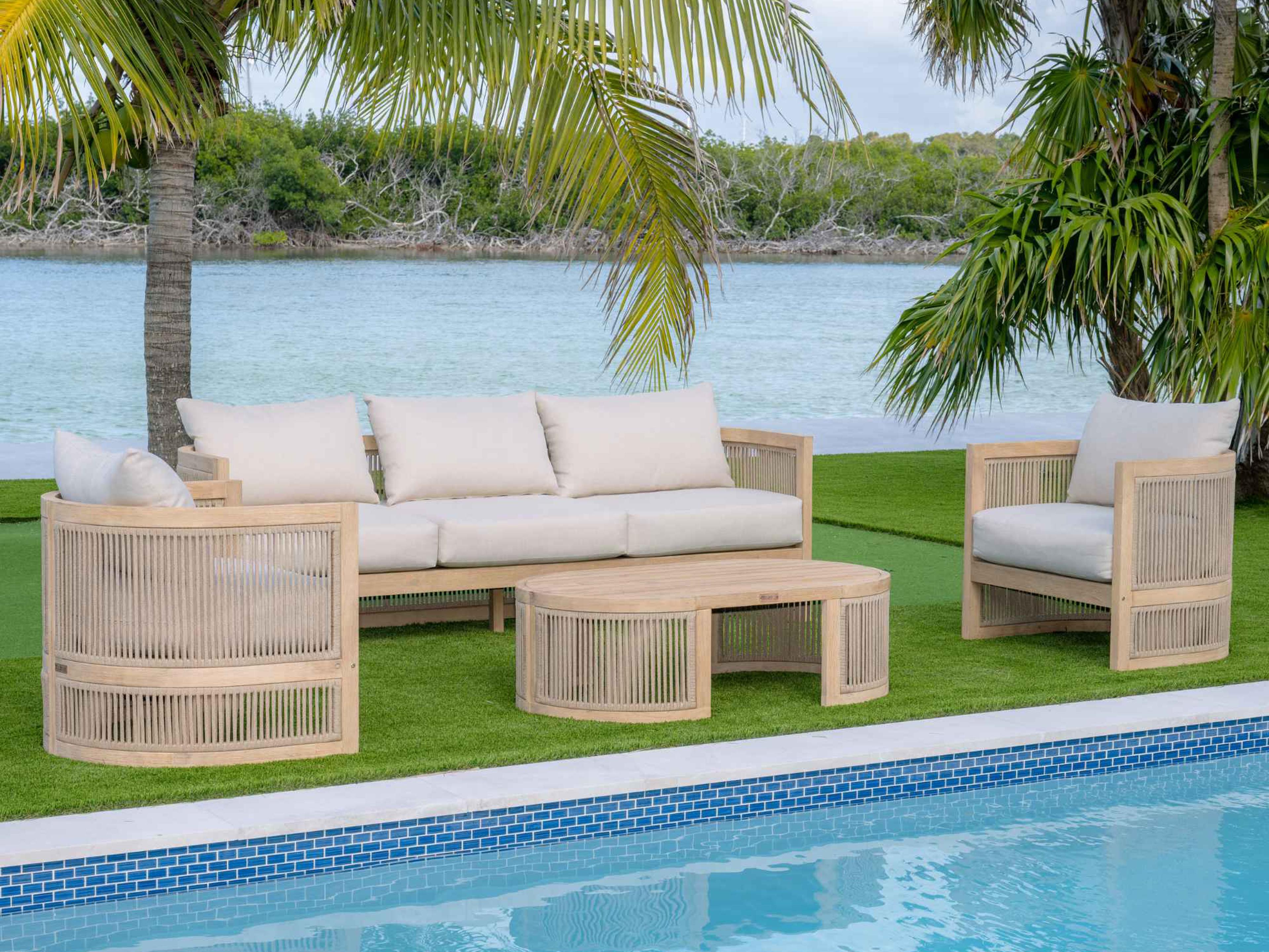 Panama Jack Cabo 4-Piece Sofa Seating Set