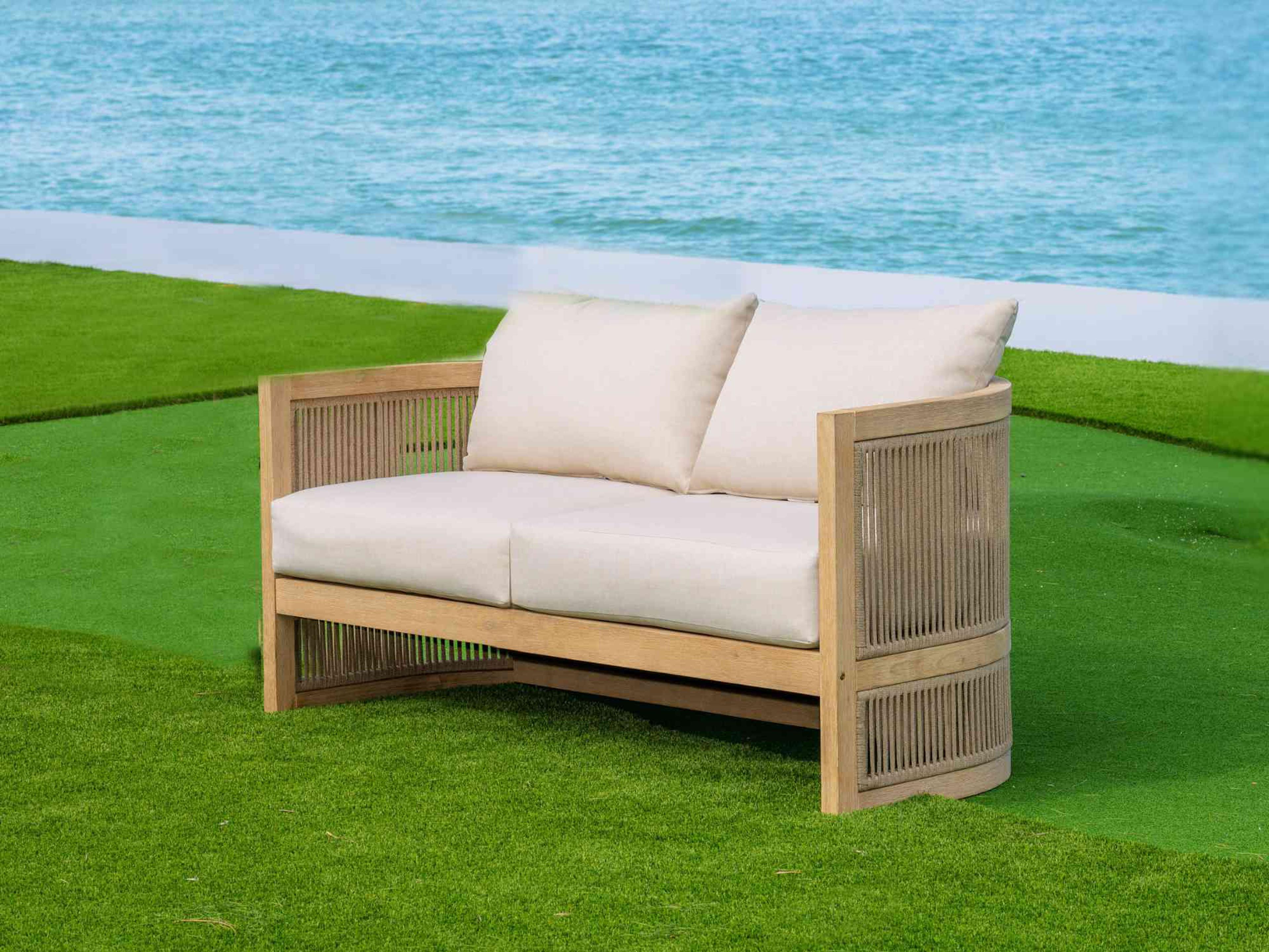 Panama Jack Cabo Loveseat with Cushions