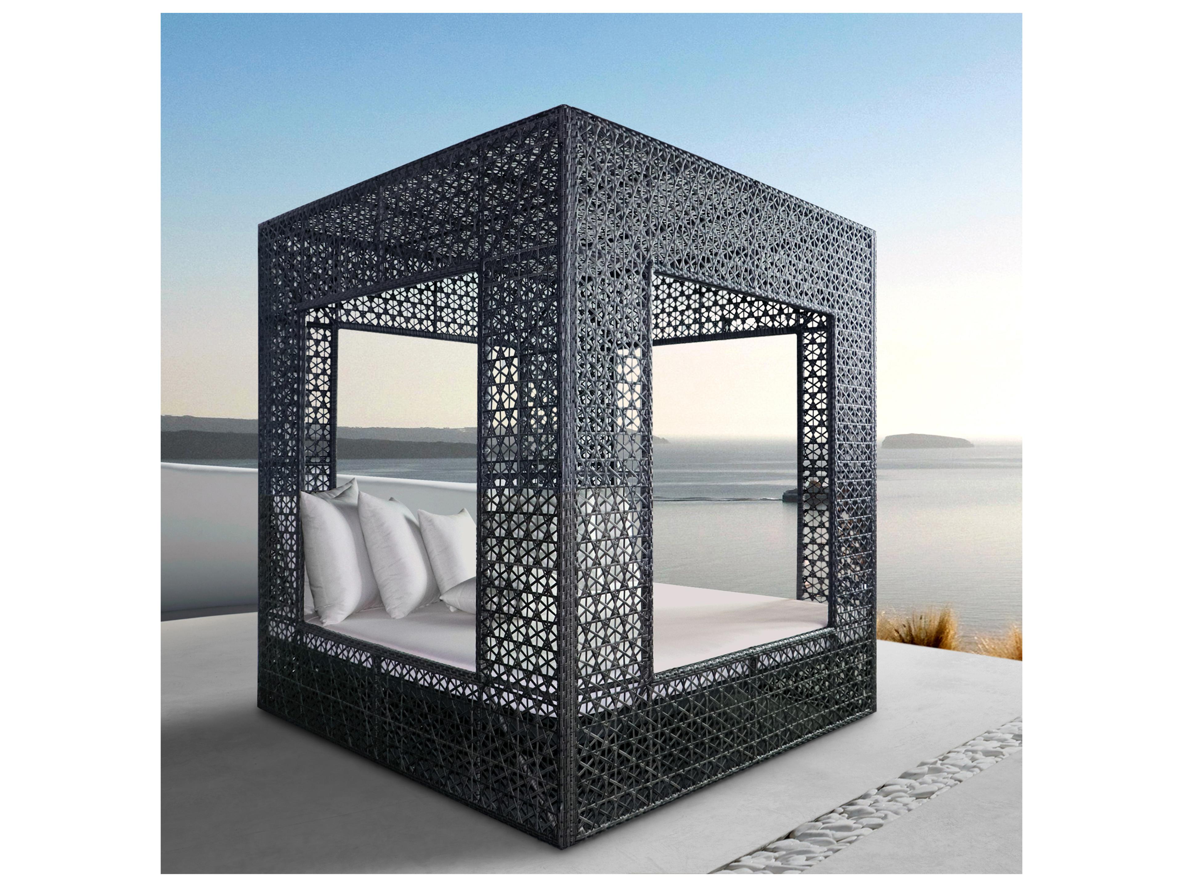 Panama Jack Serenity Square Outdoor Patio Daybed