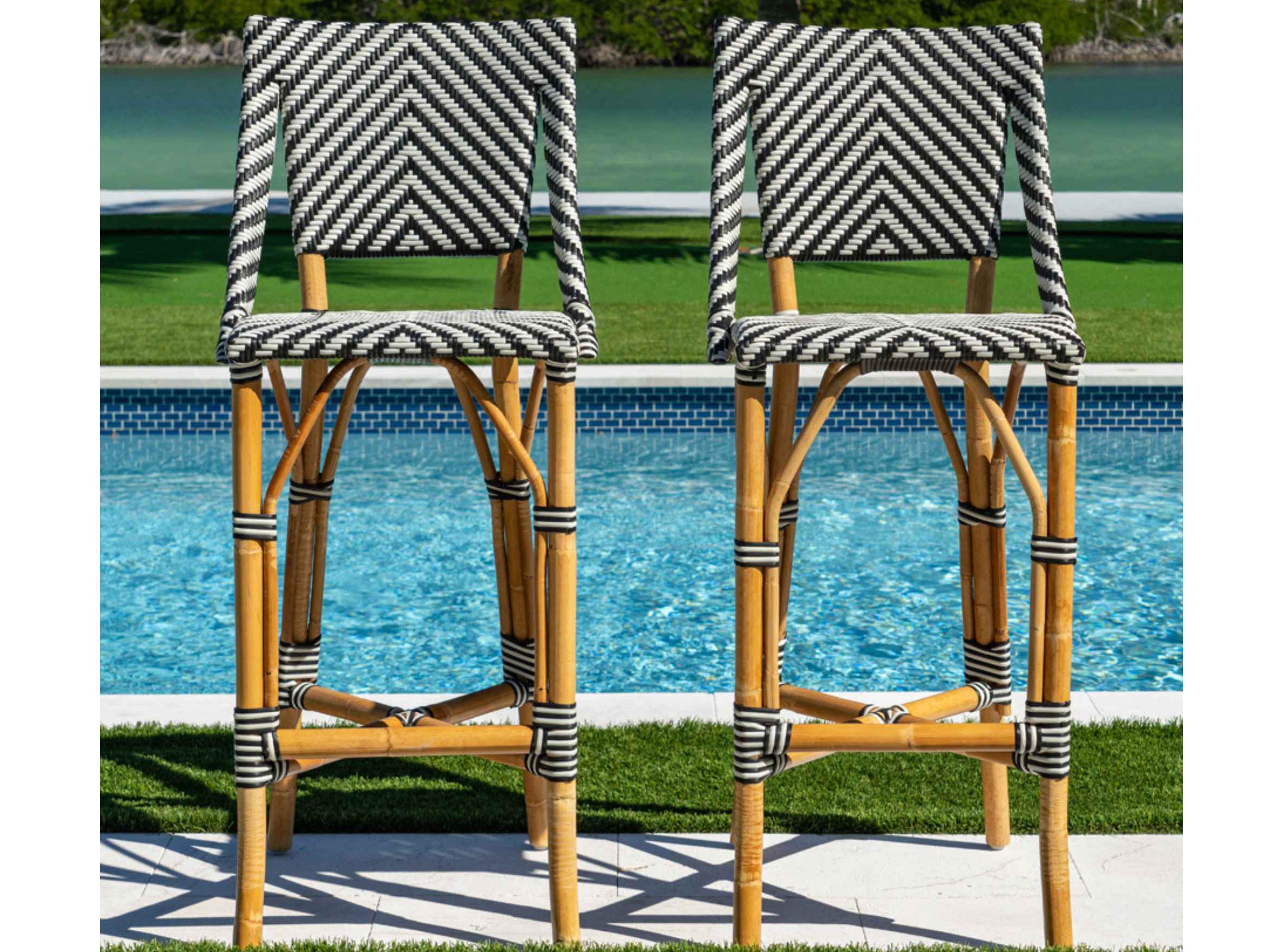 Panama Jack Set 2 Paige Bar Stools