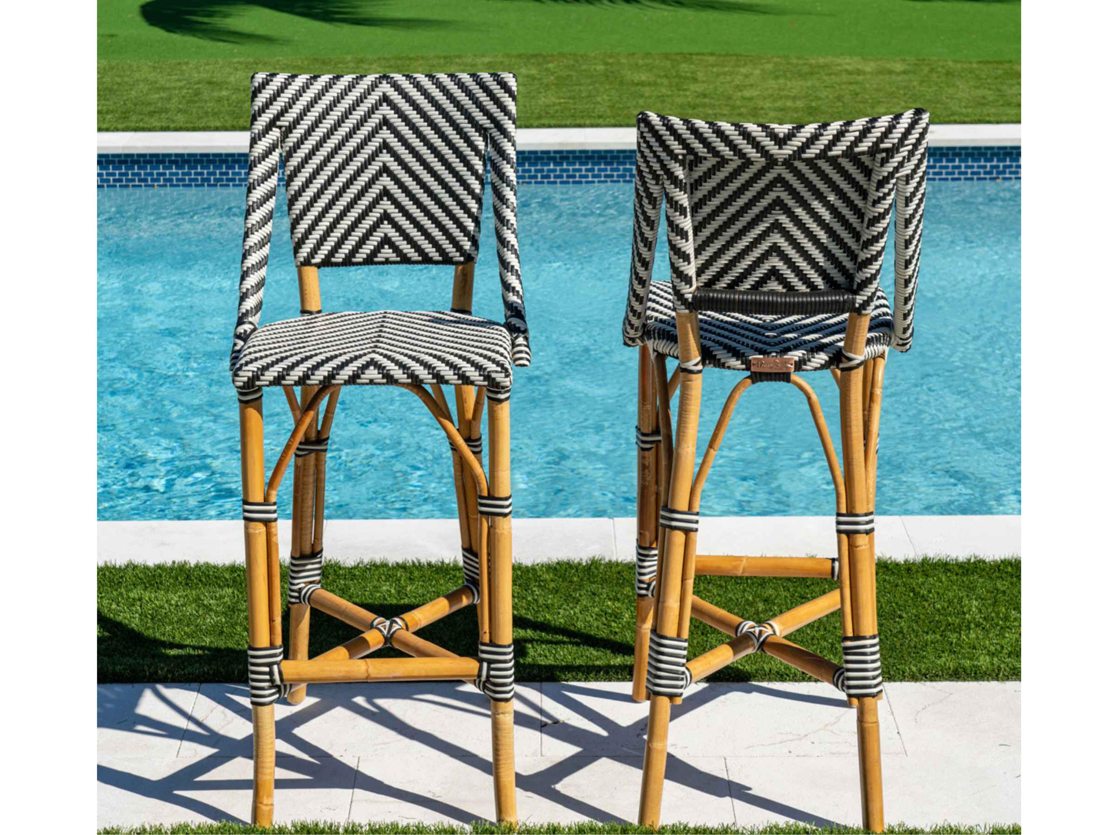 Panama Jack Set 2 Paige Counter Stools