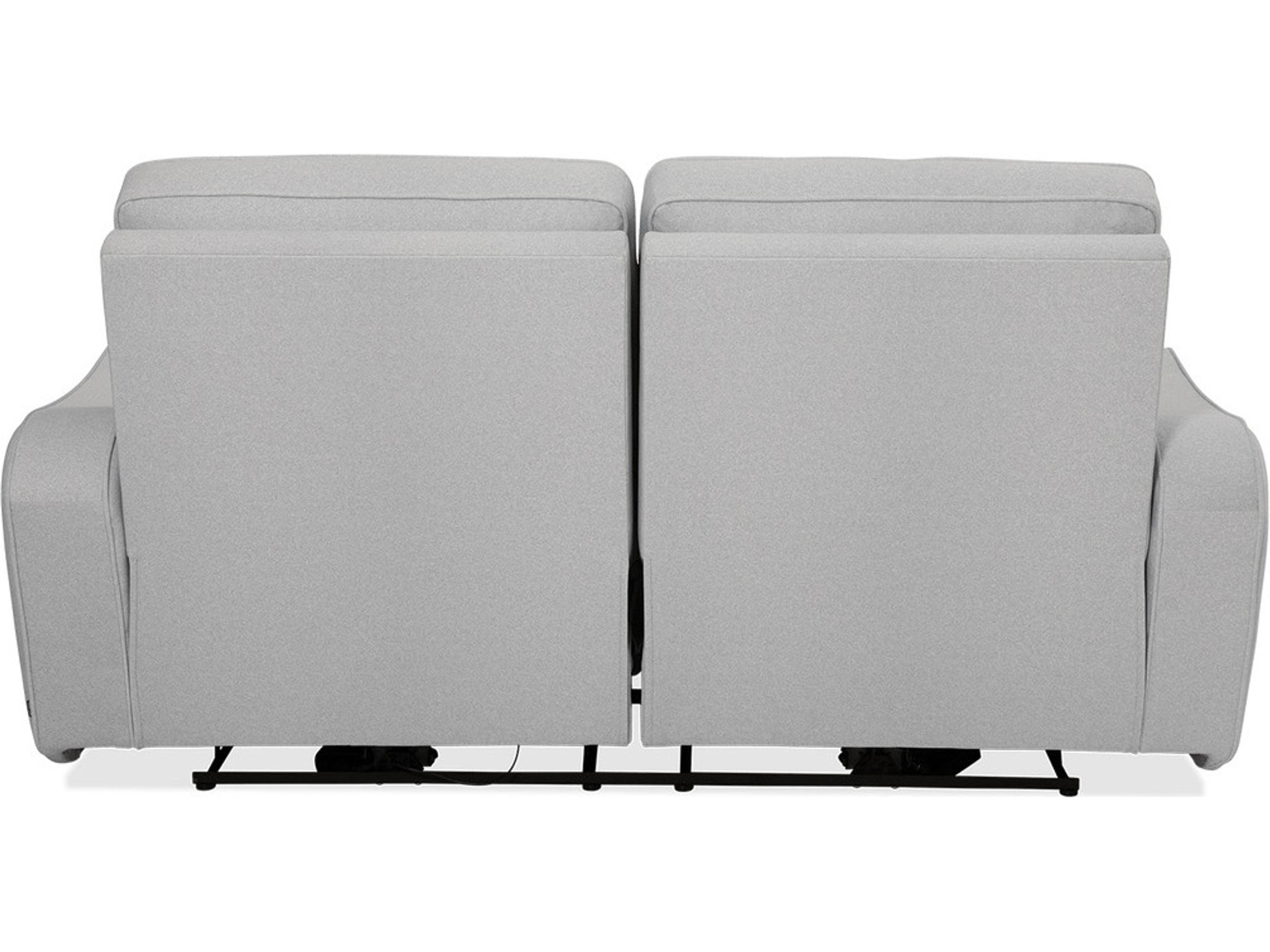 Palliser Astoria Leather Upholstery Sofa Power Recliner with Power Headrest, 2 over 2