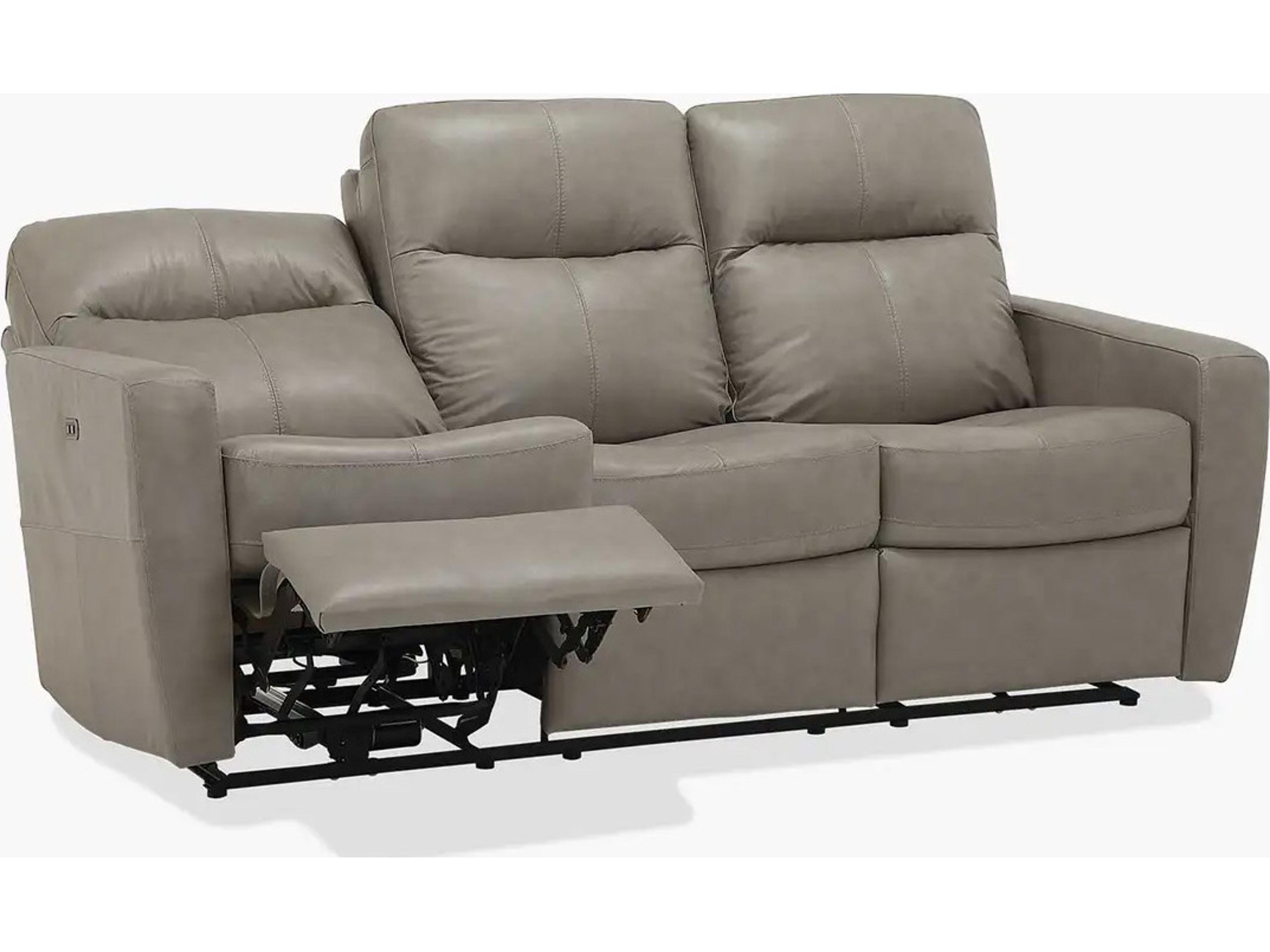 Palliser Cairo Leather Upholstery Sofa Power Recliner with Power Headrest