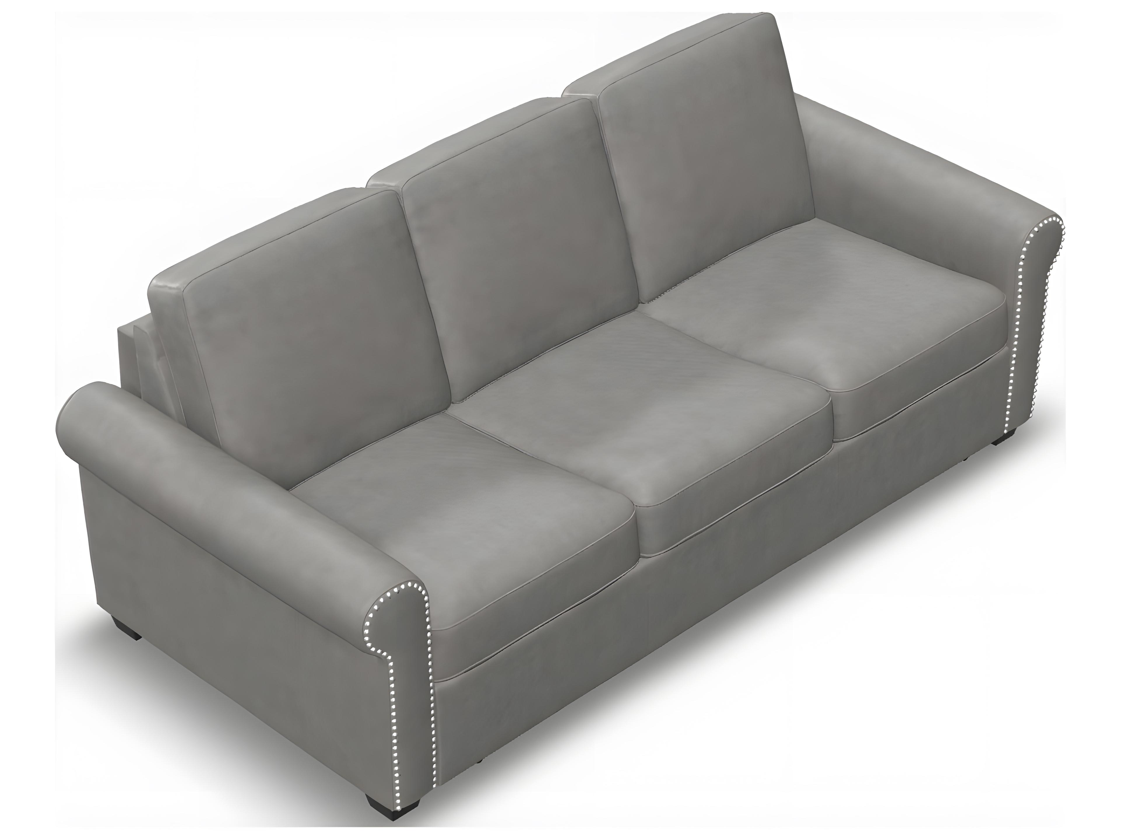 Swinden Leather Upholstery Sofa Bed 60"