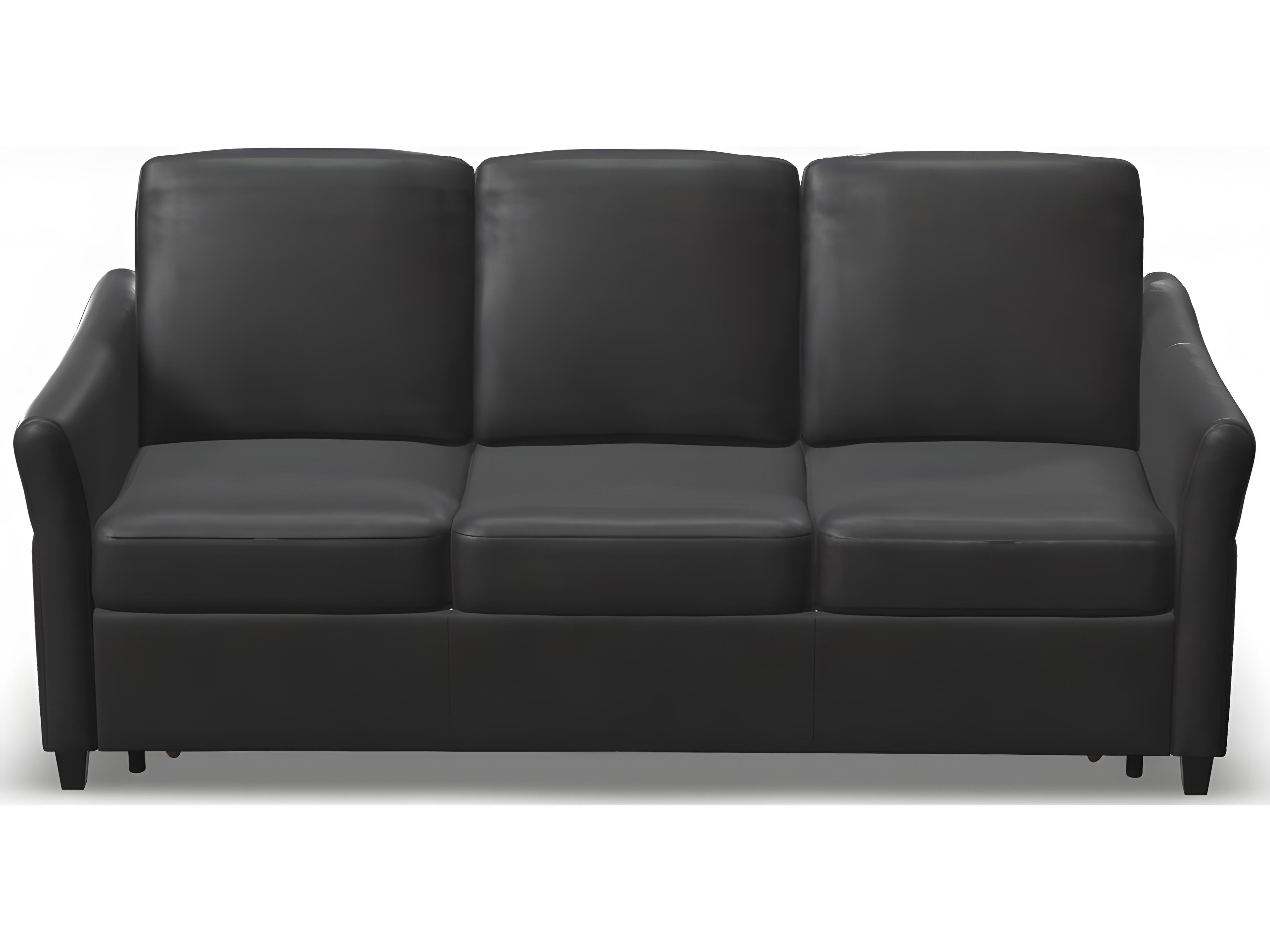 Palliser Madeline Leather Upholstery Sofa Bed 60"