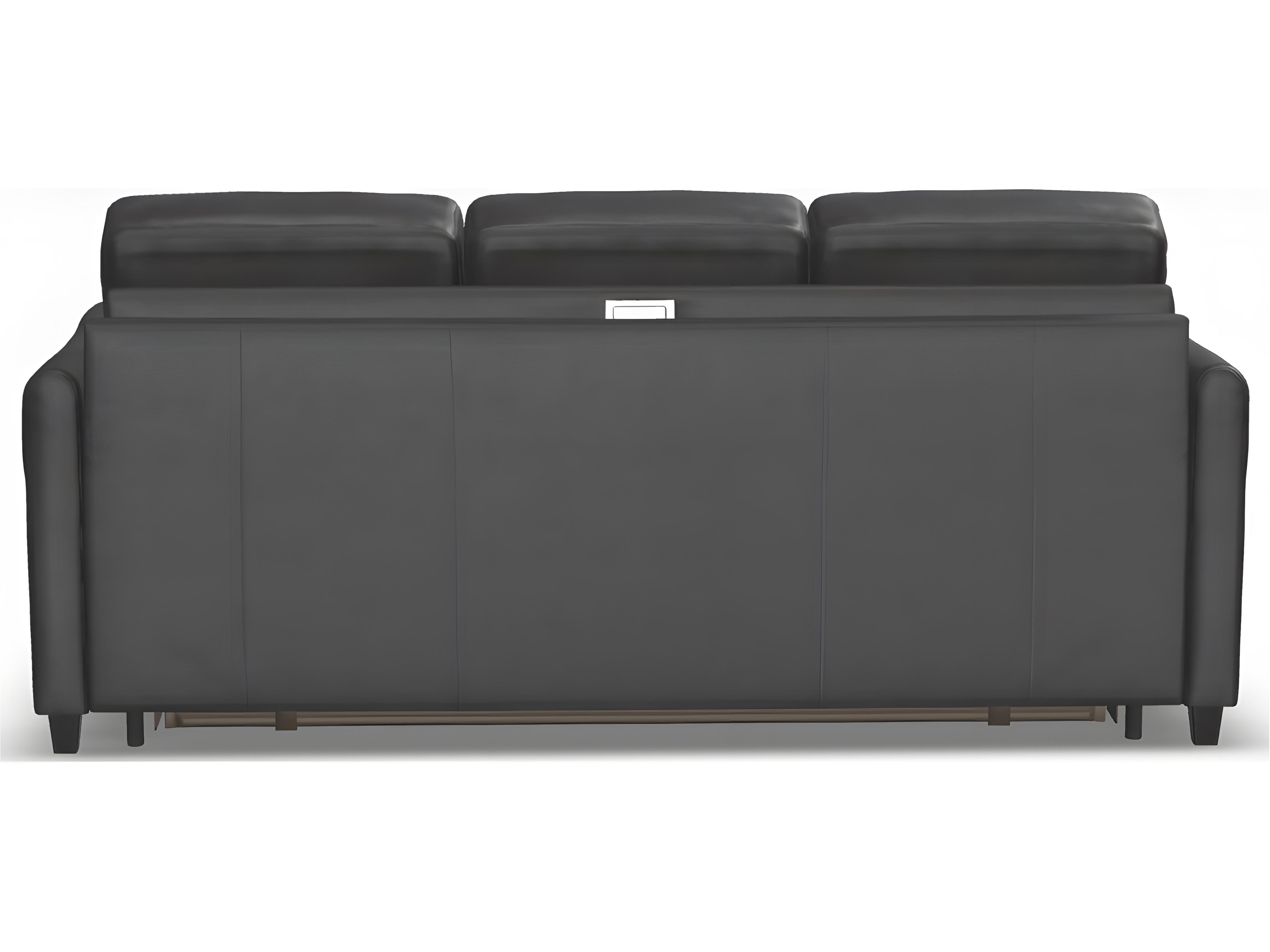 Palliser Madeline Leather Upholstery Sofa Bed 60"