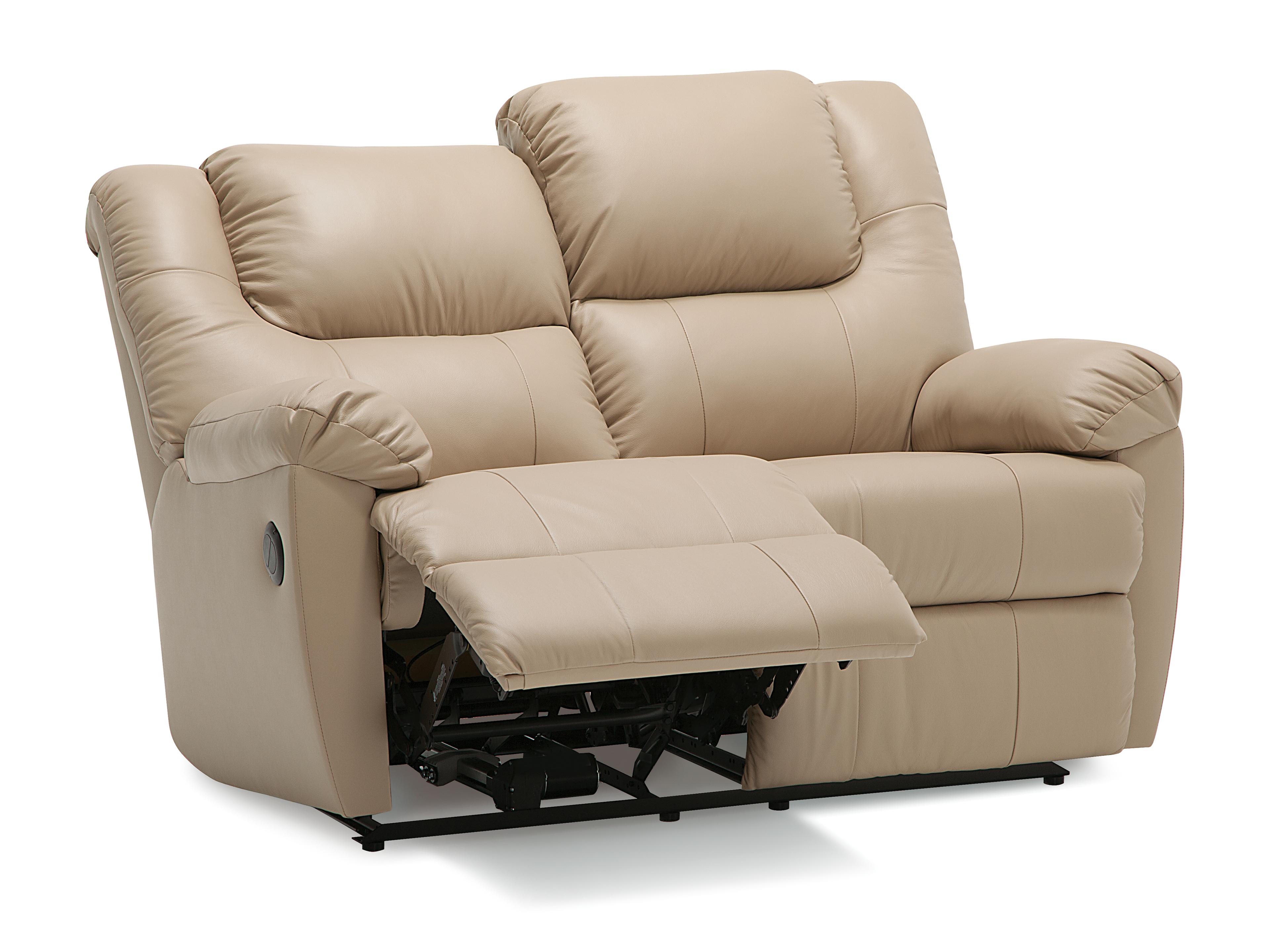 Palliser Tundra Leather Upholstery Loveseat Power Recliner