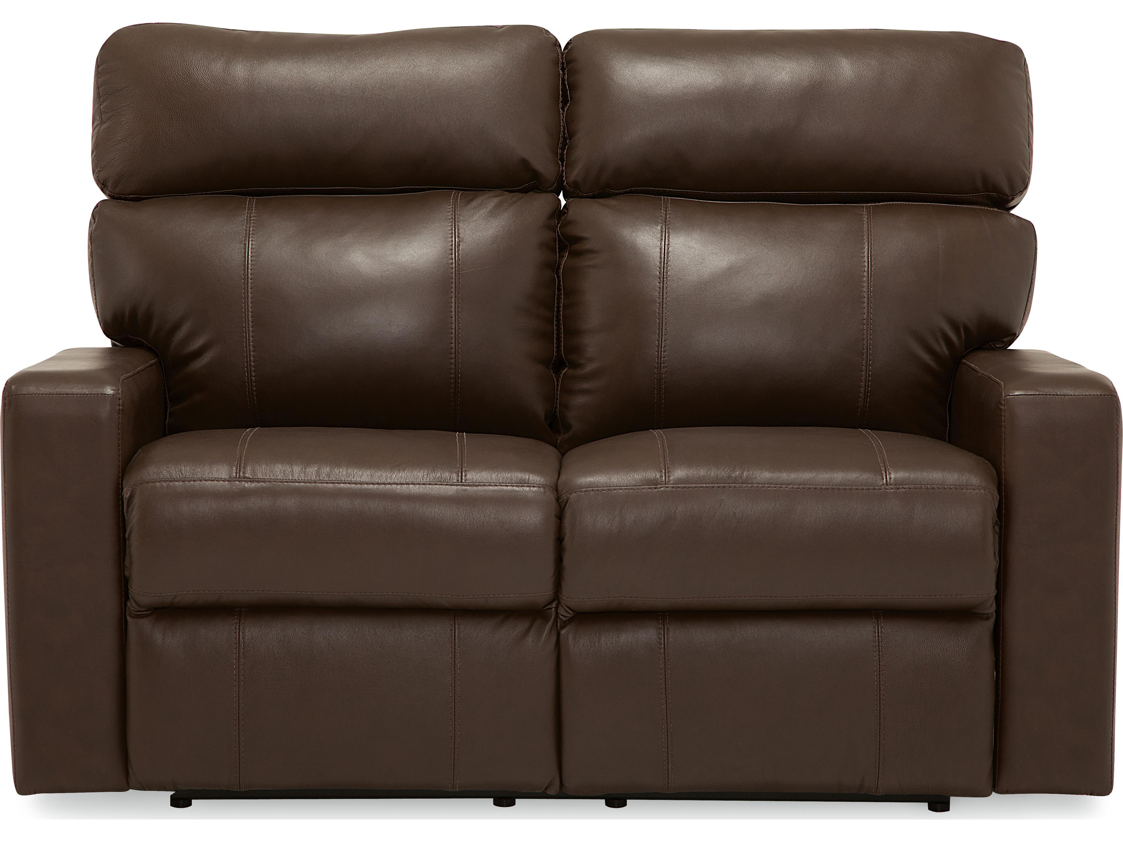 Palliser Oakwood Leather Upholstery Loveseat Recliner
