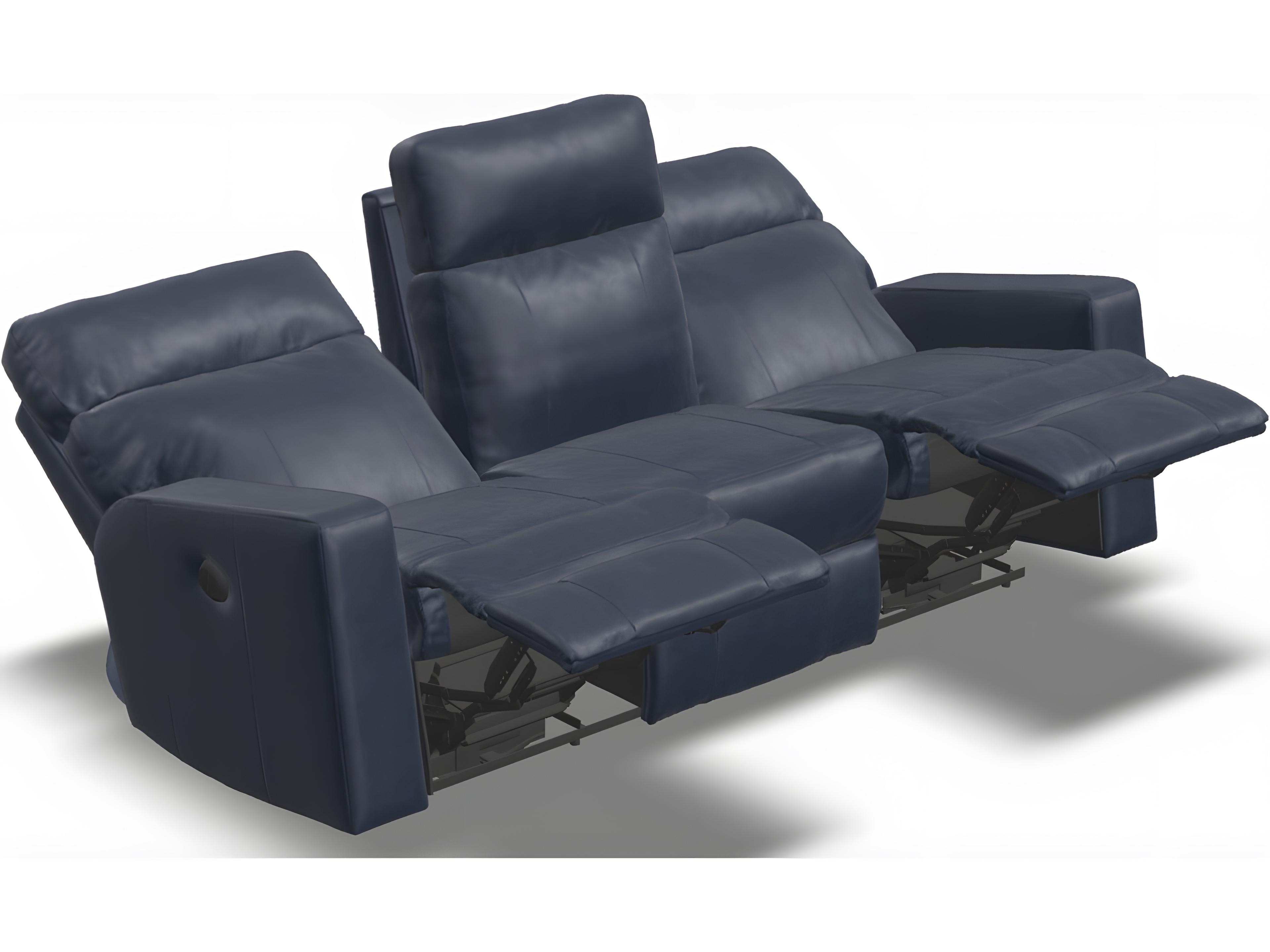 Palliser Oakwood Leather Upholstery Sofa Power Recliner