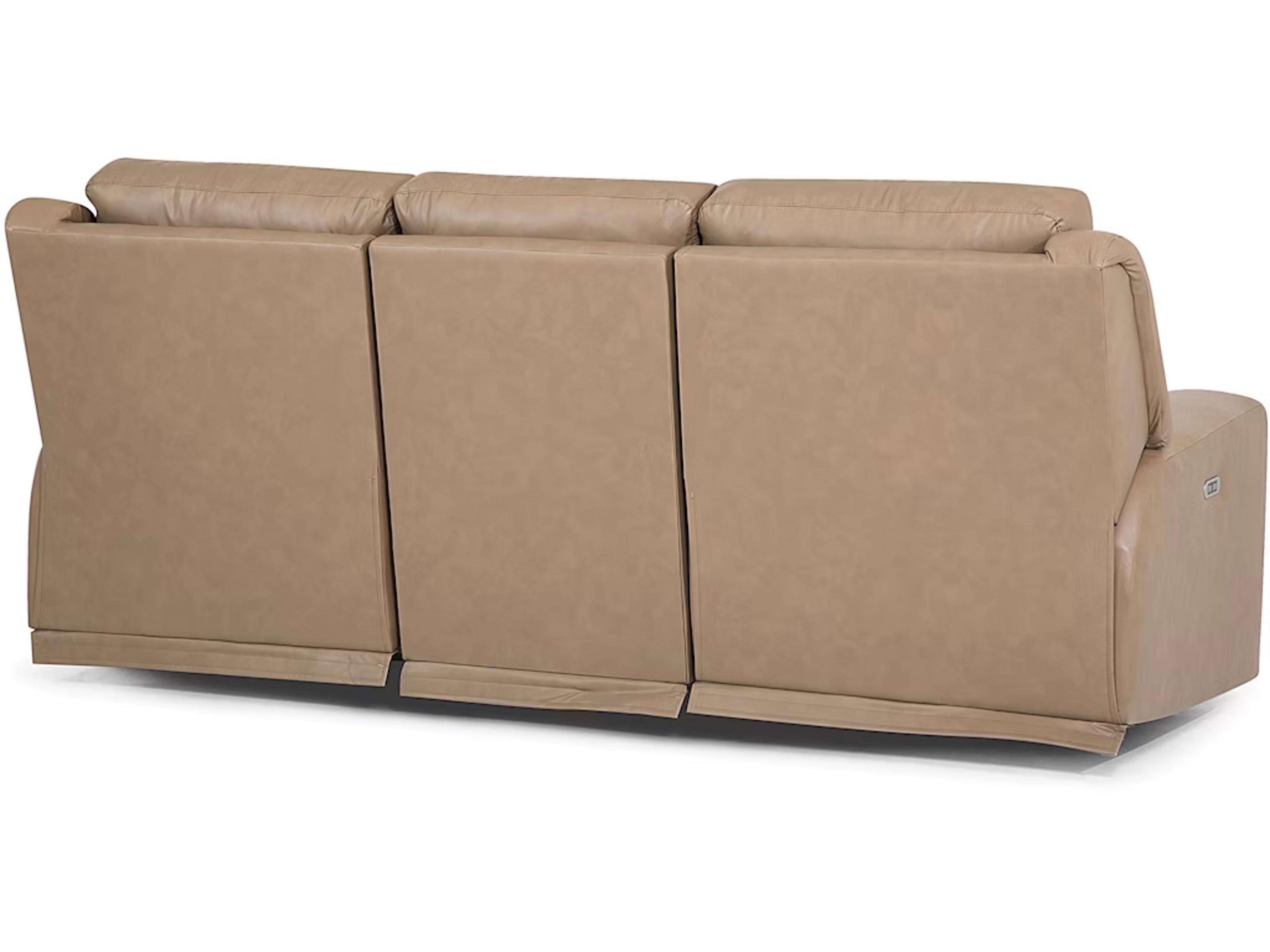 Palliser Grove Leather Upholstery Sofa Power Recliner with Power Headrest