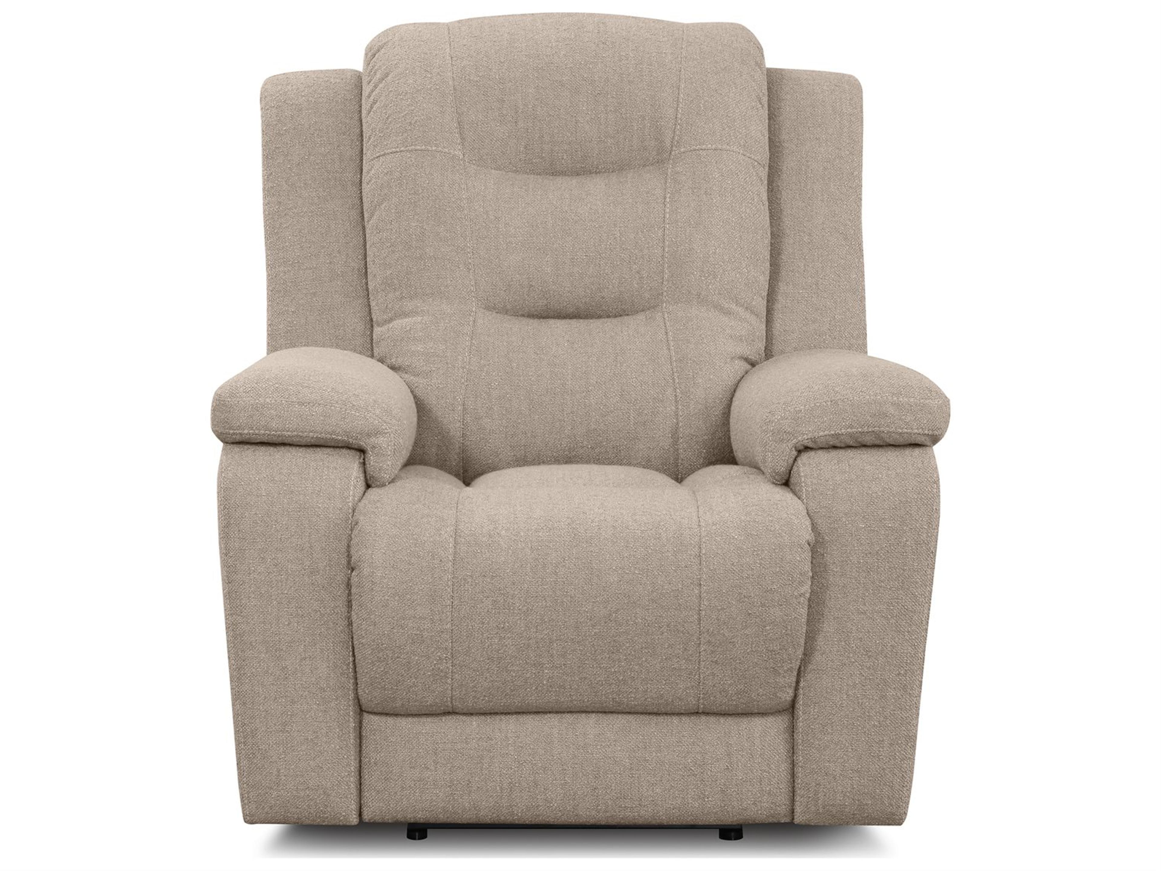 Palliser Leighton Leather Upholstery Power Recliner Wall Hugger with Headrest & Lumbar