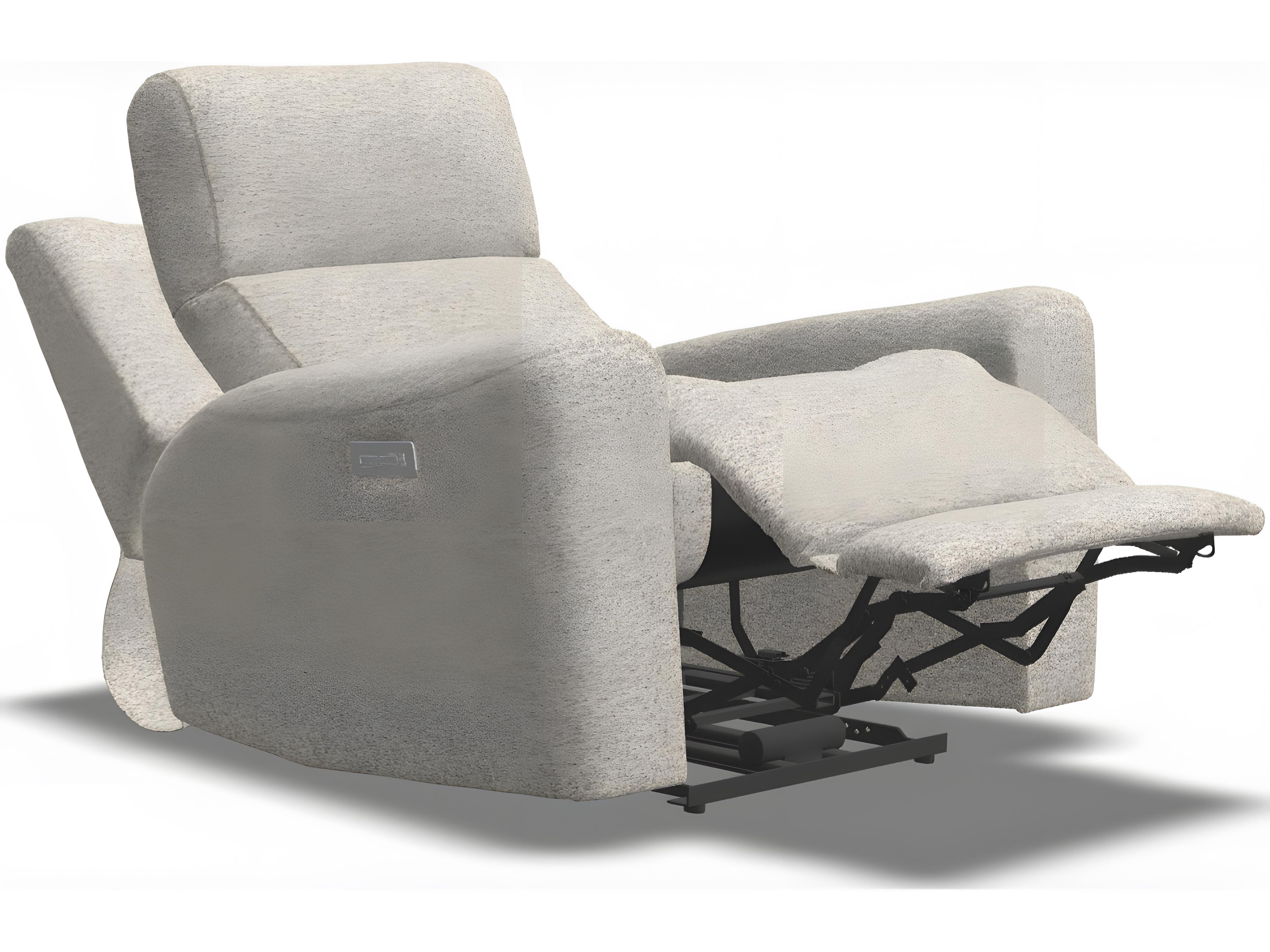 Palliser Hastings Leather Upholstery Power Recliner Wall Hugger with Headrest & Lumbar