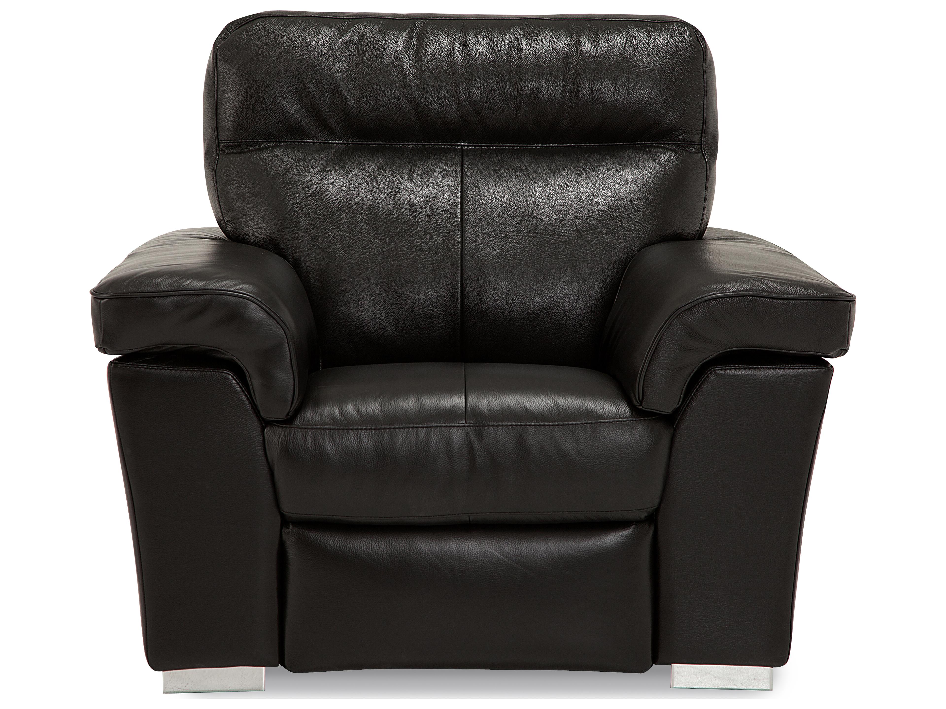 Palliser Alaska Leather Upholstery Power Recliner Wall Hugger with Power Headrest