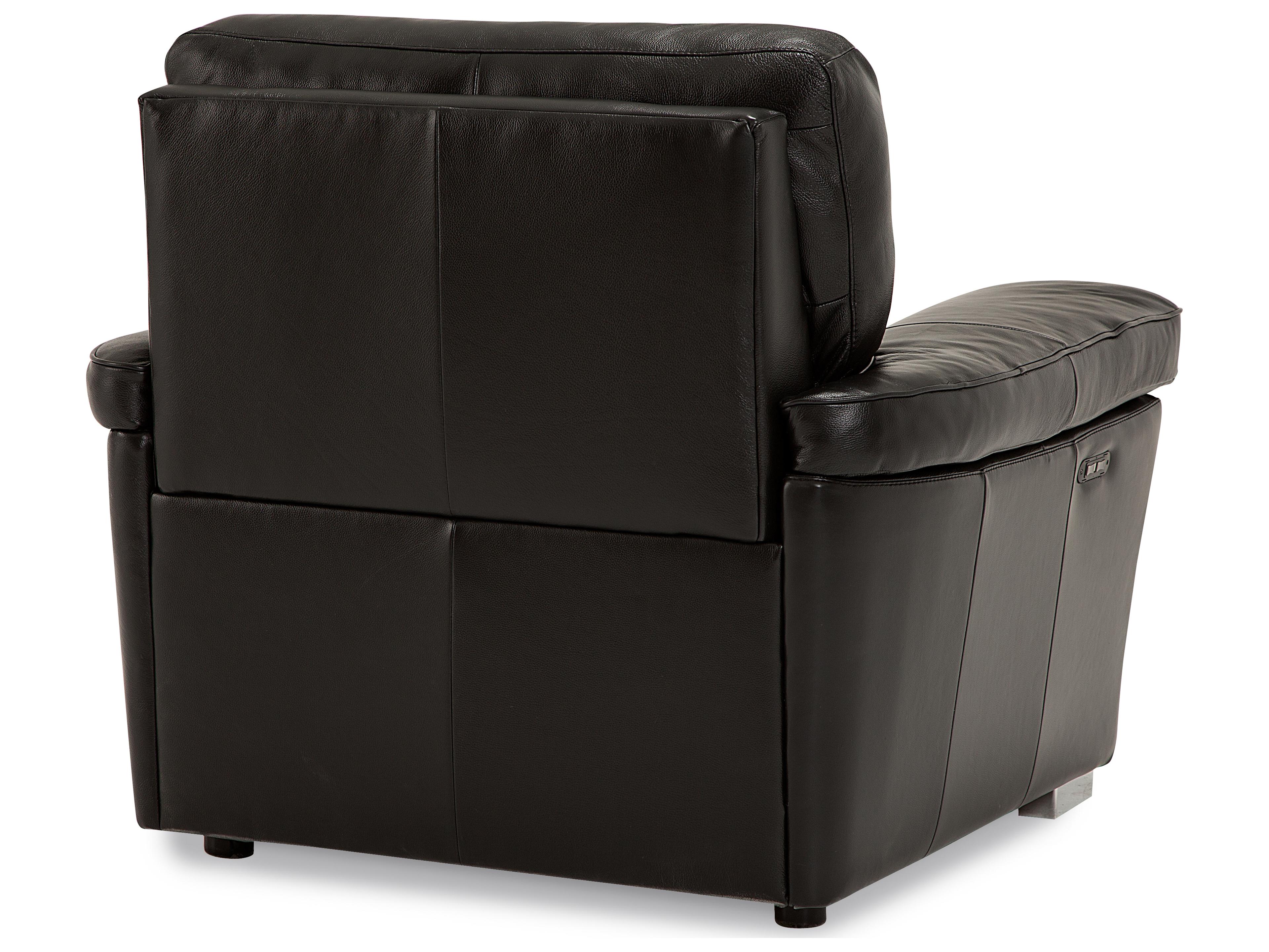 Palliser Alaska Leather Upholstery Power Recliner Wall Hugger with Power Headrest