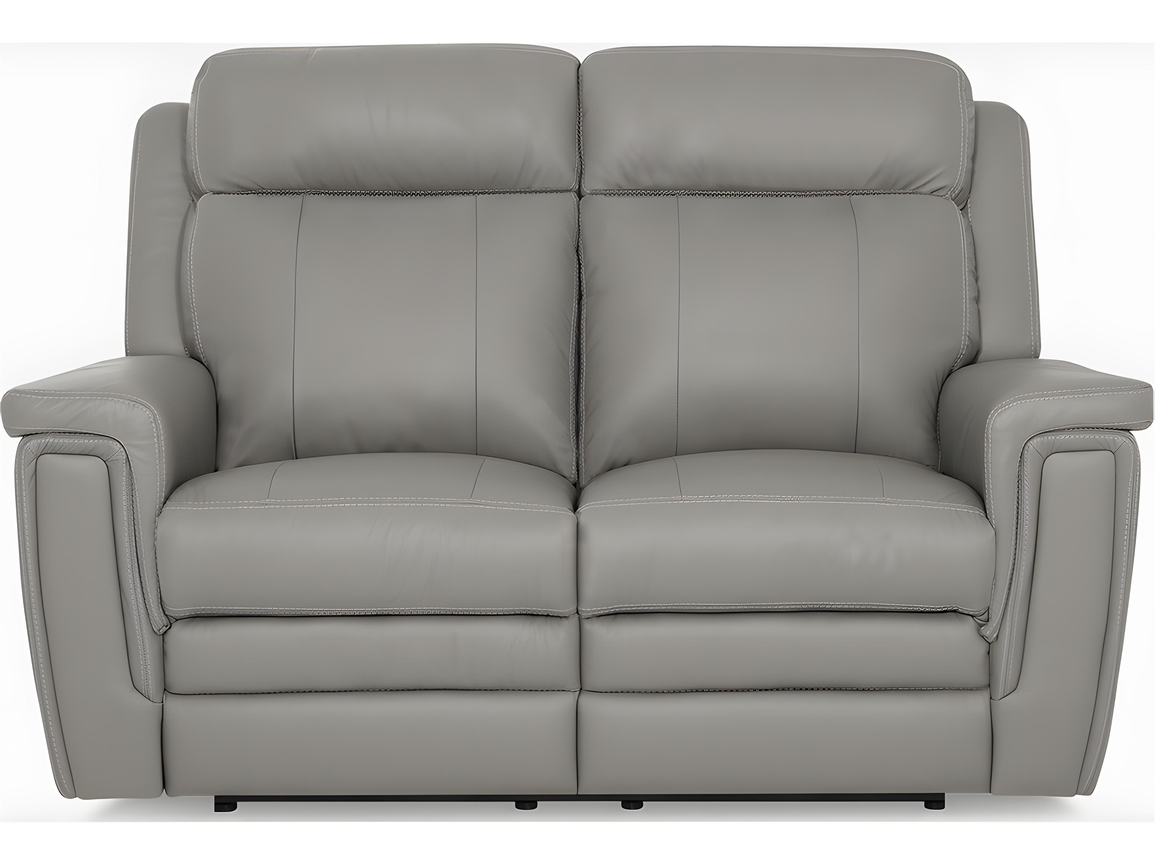 Palliser Asher Leather Upholstery Loveseat Power Recliner