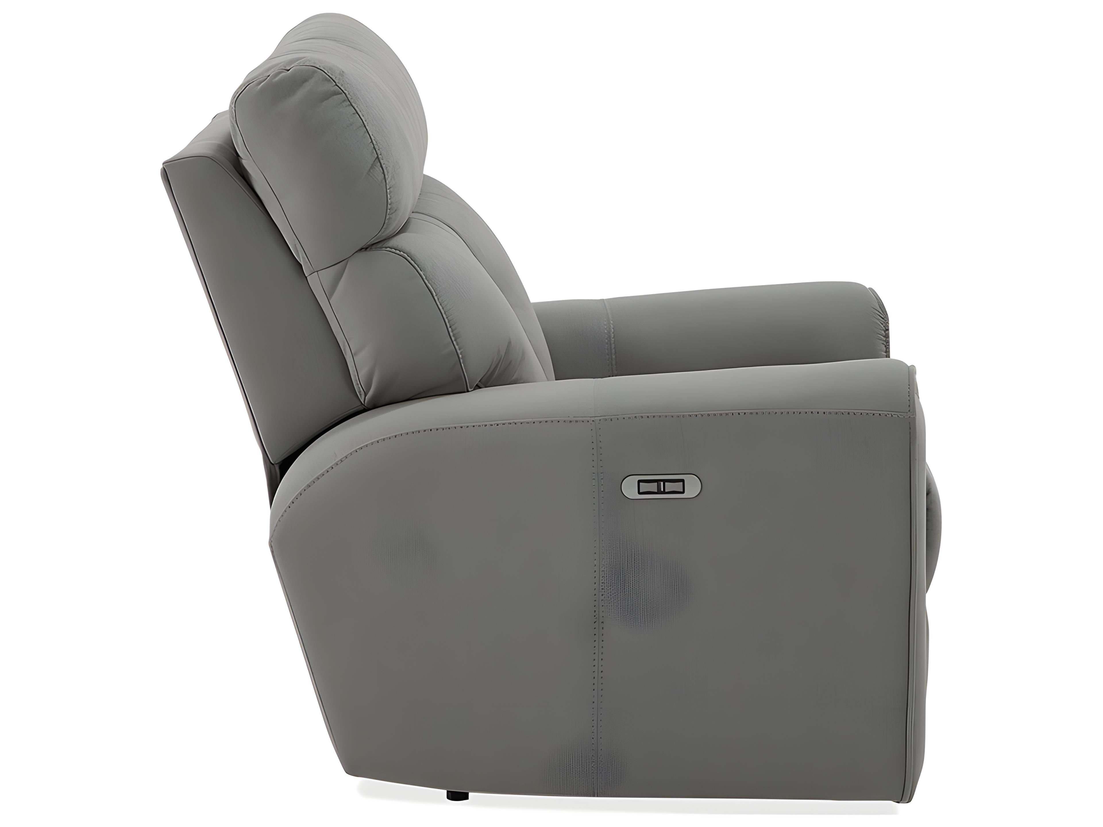 Palliser Washington Leather Upholstery Rocker Power Recliner with Power Headrest