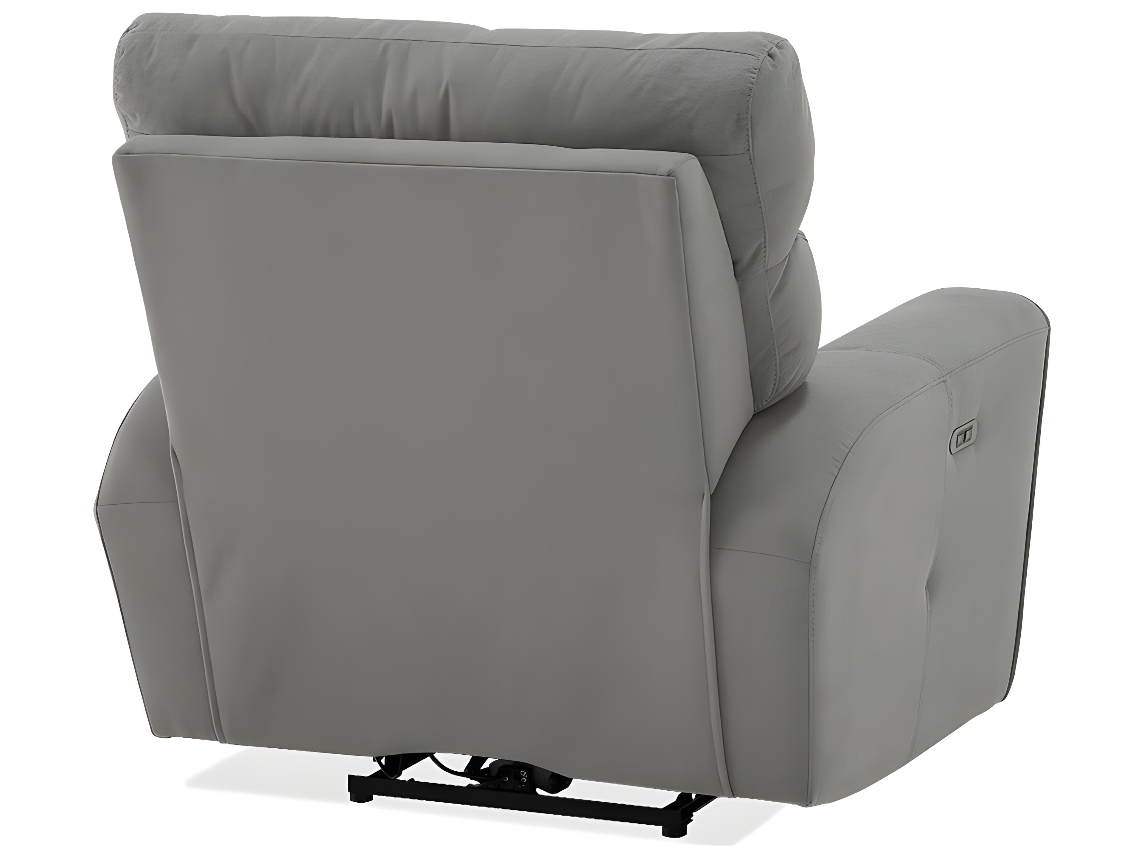 Palliser Washington Leather Upholstery Rocker Power Recliner with Power Headrest