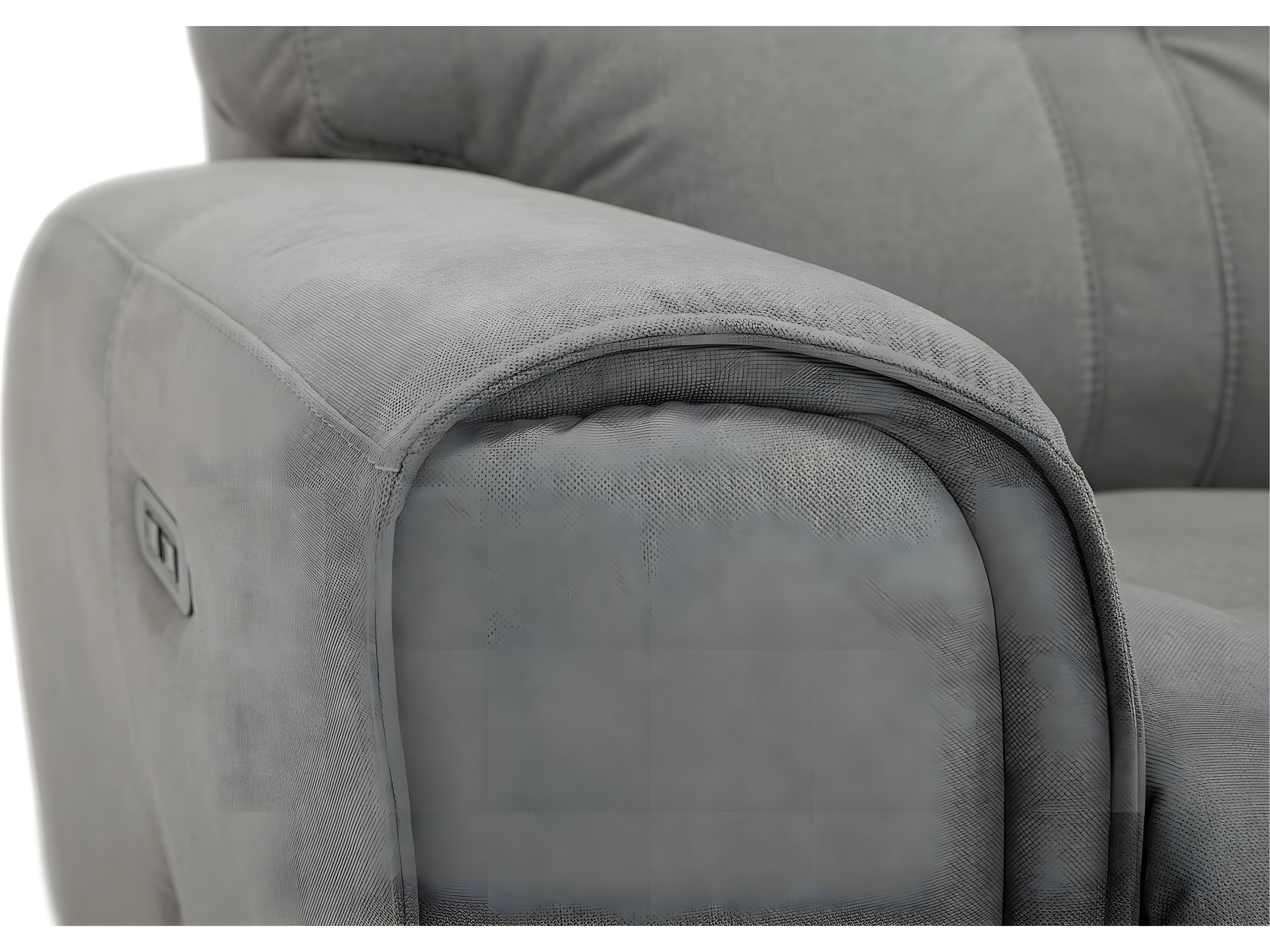 Palliser Washington Leather Upholstery Rocker Power Recliner with Power Headrest