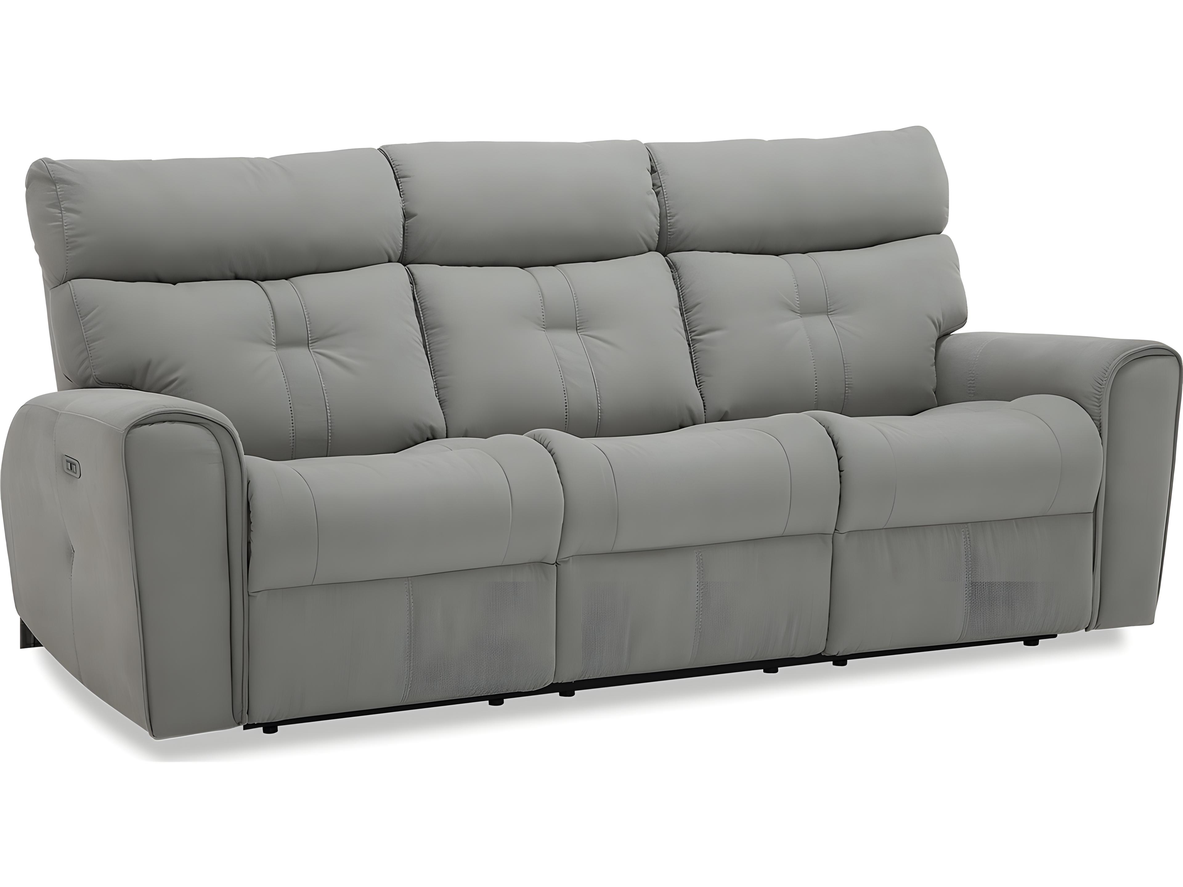 Washington Leather Upholstery Sofa Power Recliner with Power Headrest