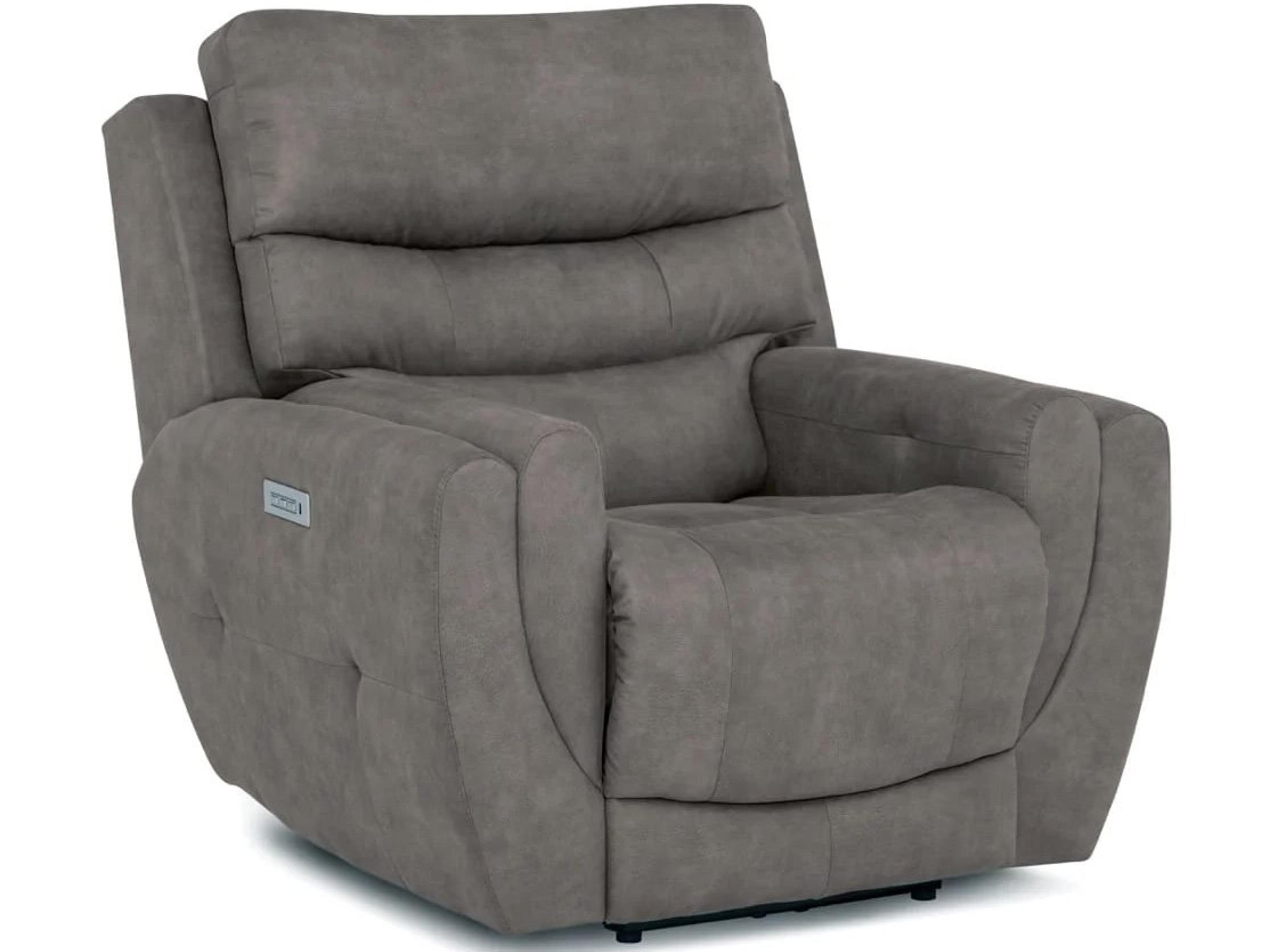 Gavin Leather Upholstery Power Recliner Wall Hugger with Power Headrest