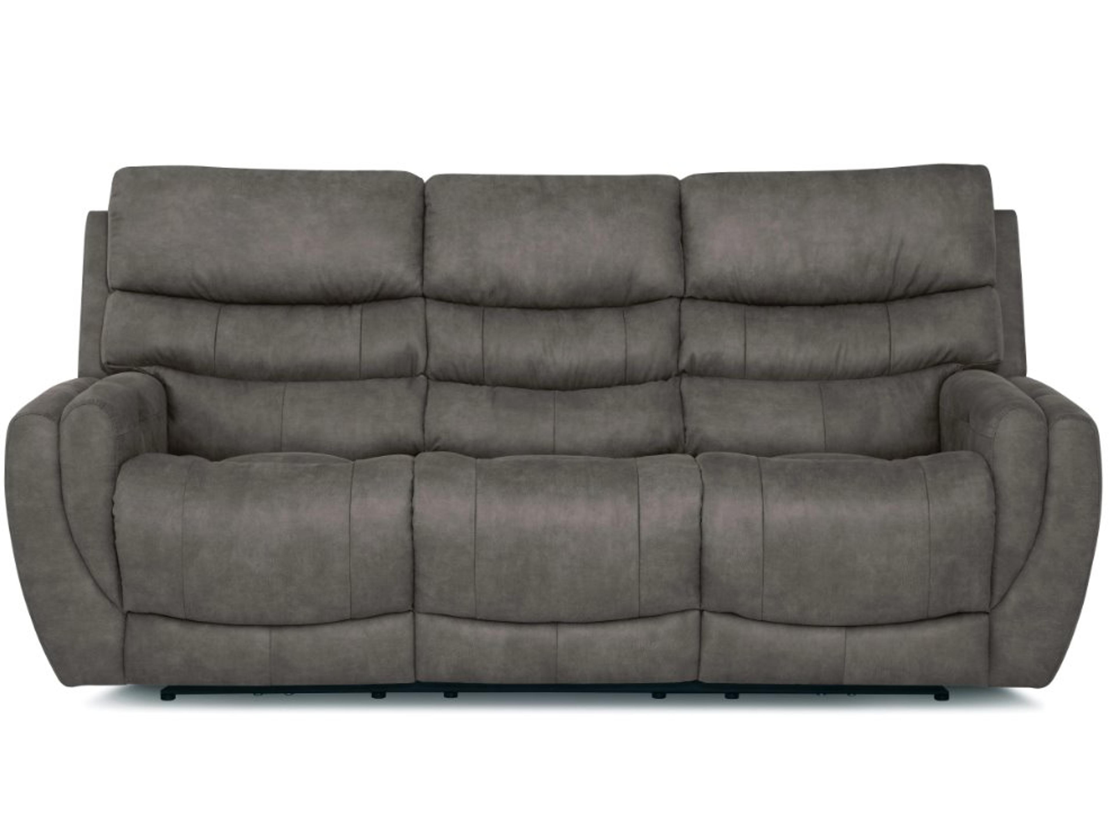 Palliser Gavin Leather Upholstery Sofa Power Recliner with Headrest & Lumbar