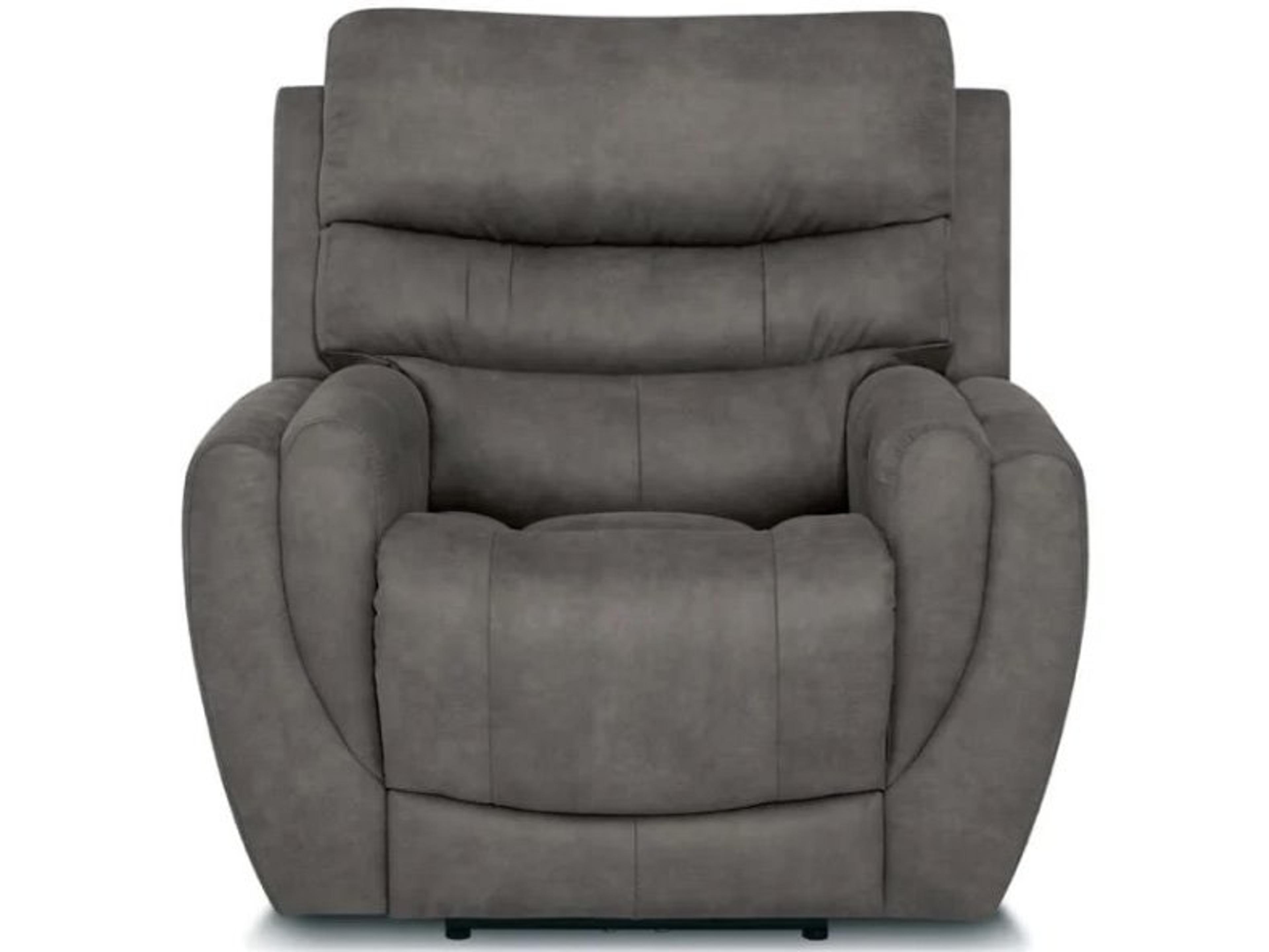 Palliser Gavin Leather Upholstery Power Recliner Wall Hugger with Headrest & Lumbar