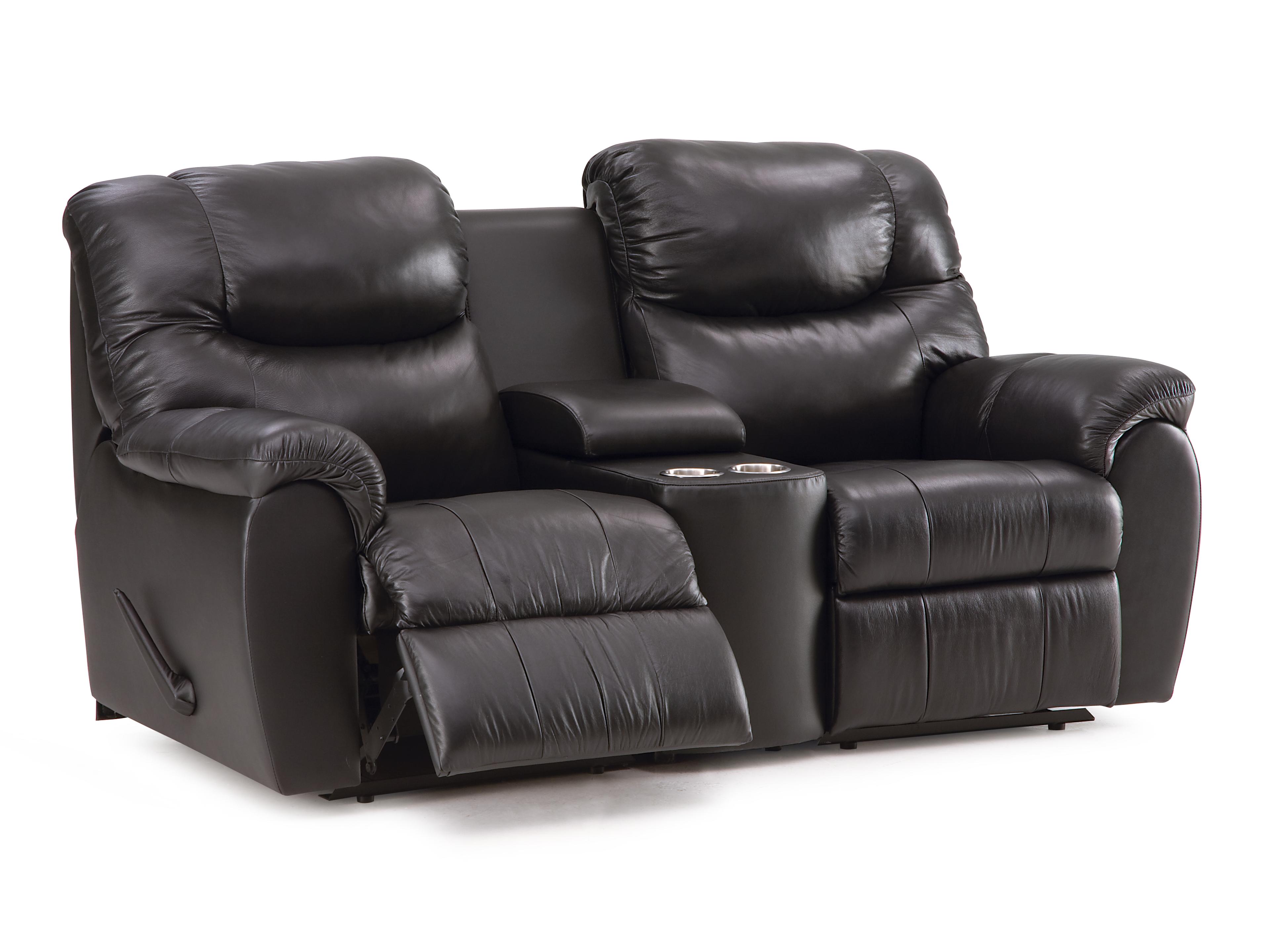 Regent Leather Upholstery Loveseat