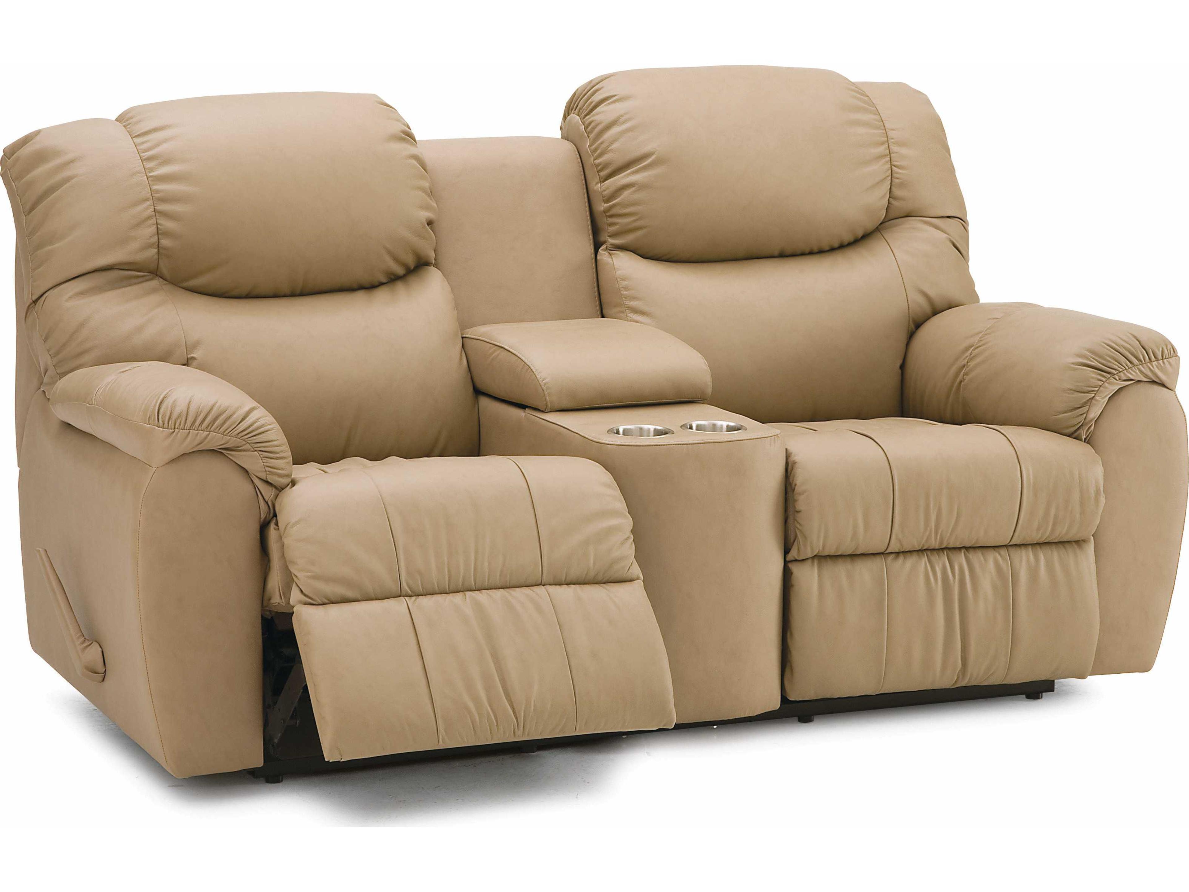 Palliser Regent Leather Upholstery Loveseat