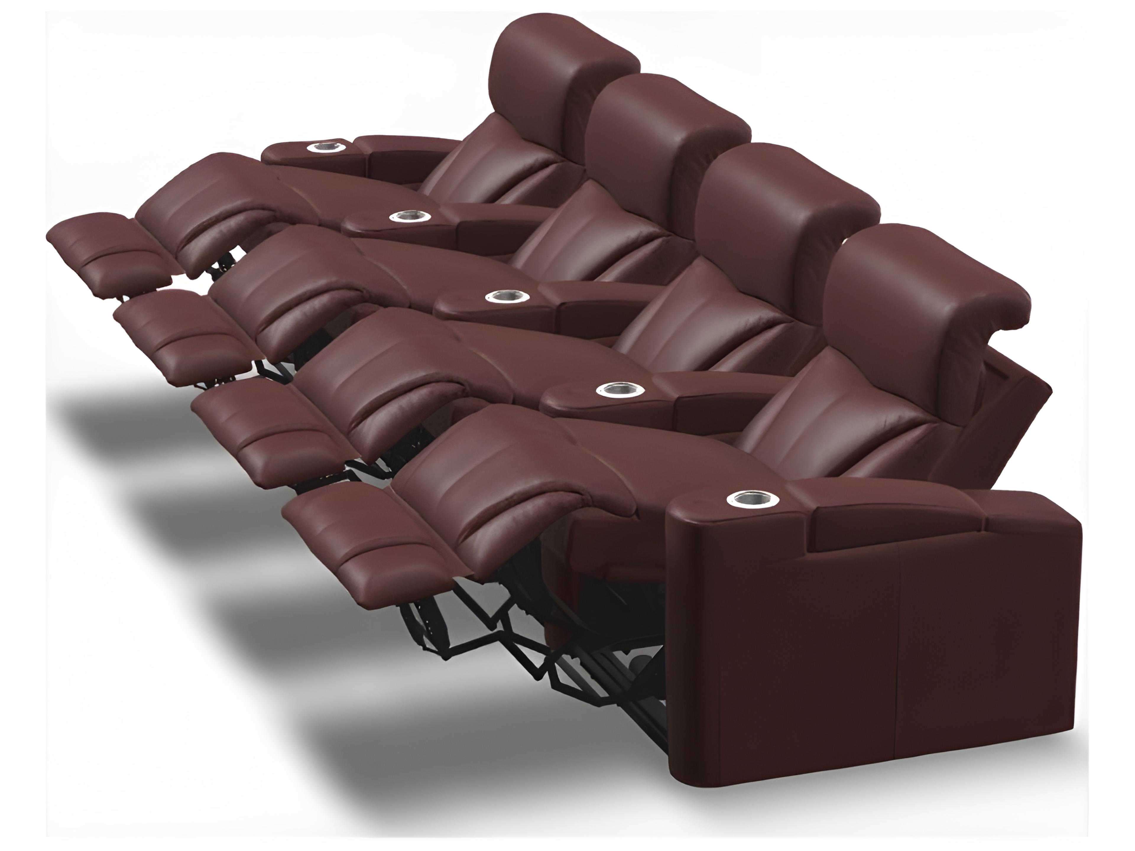 Palliser Vivid Leather Upholstery Sectional Sofa