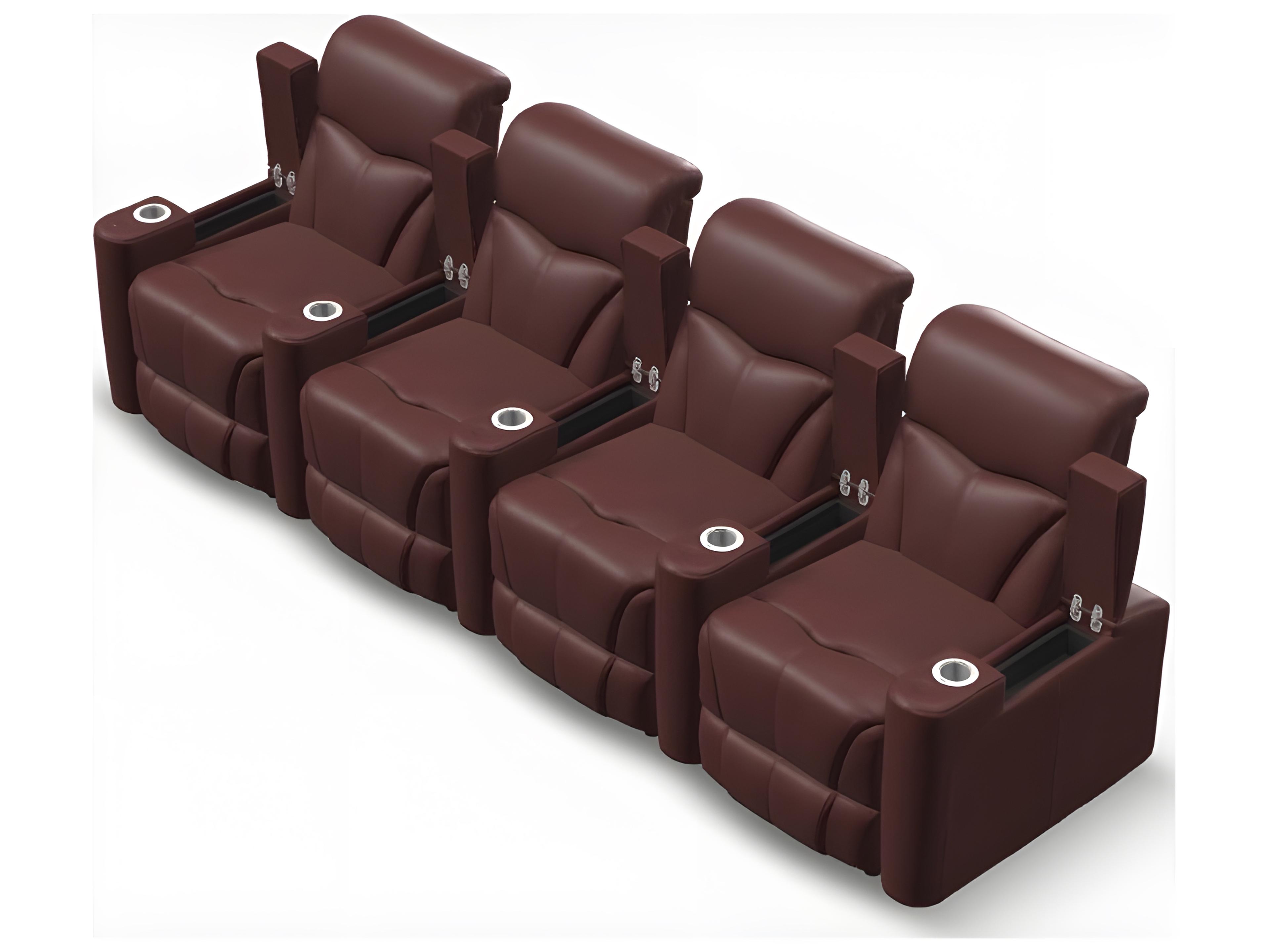 Palliser Vivid Leather Upholstery Sectional Sofa