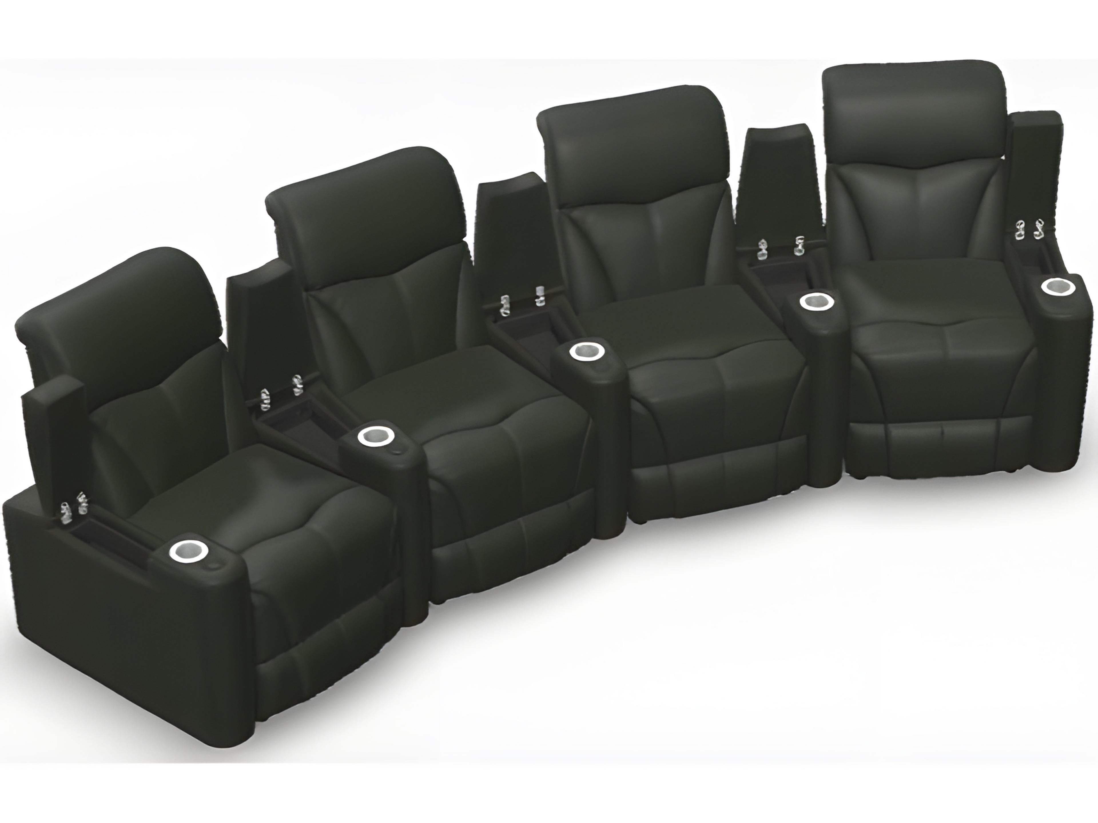 Palliser Vivid Leather Upholstery Sectional Sofa