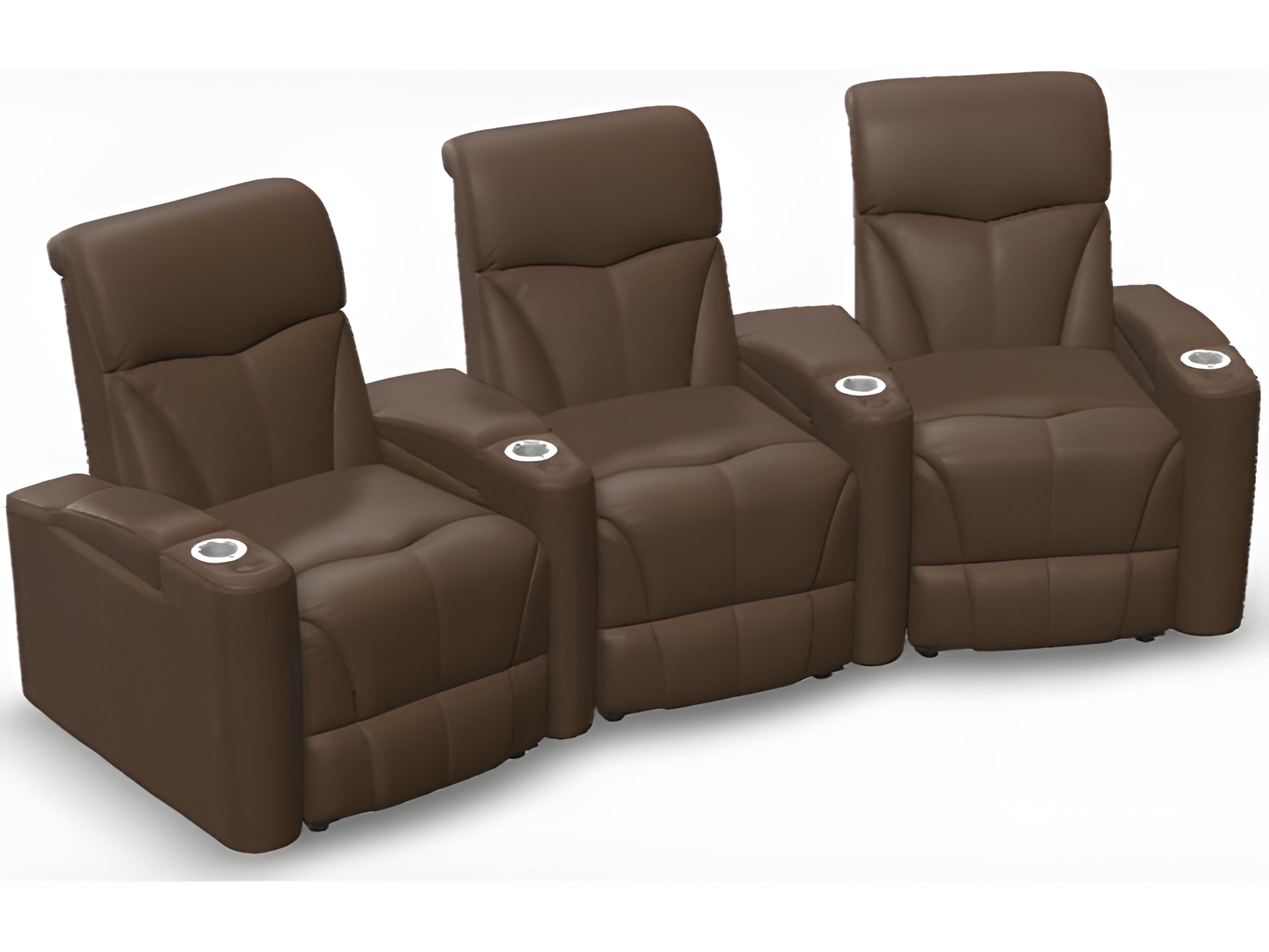 Vivid Leather Upholstery Sectional Sofa