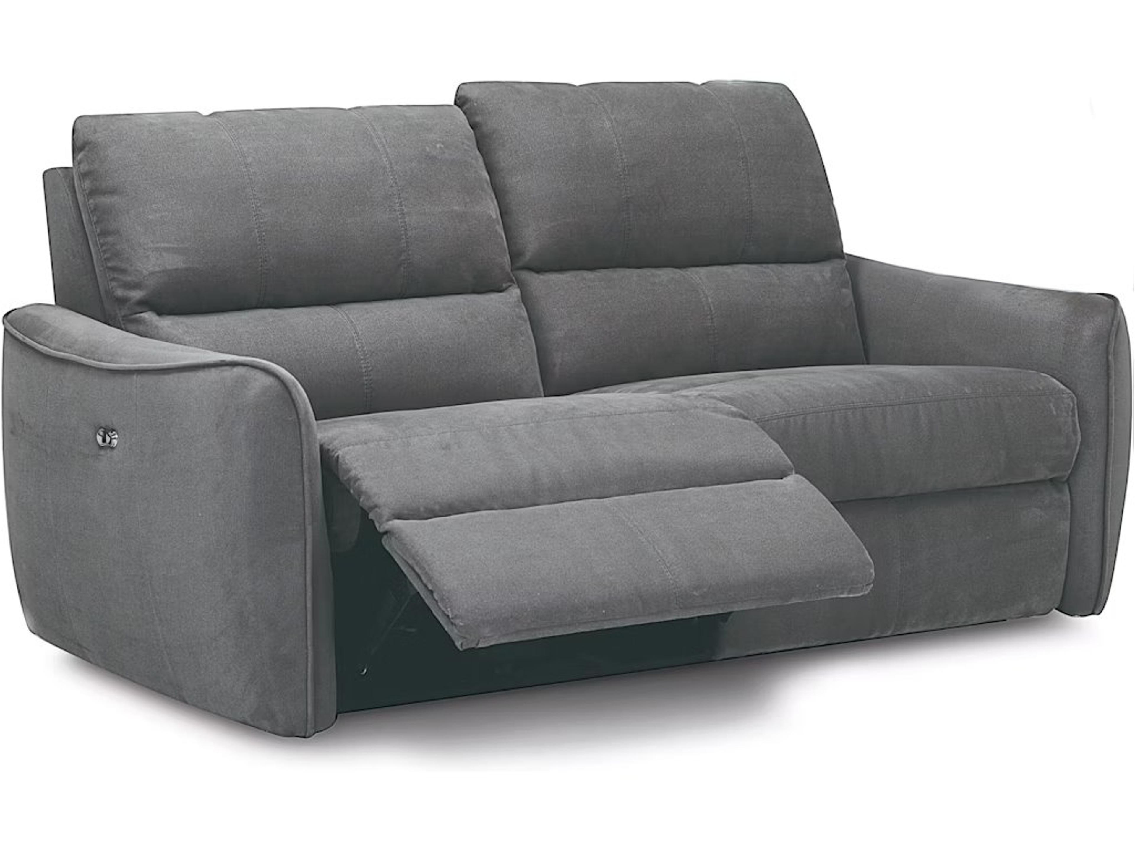 Palliser Arlo Leather Upholstery Sofa Power Recliner, 2 over 2
