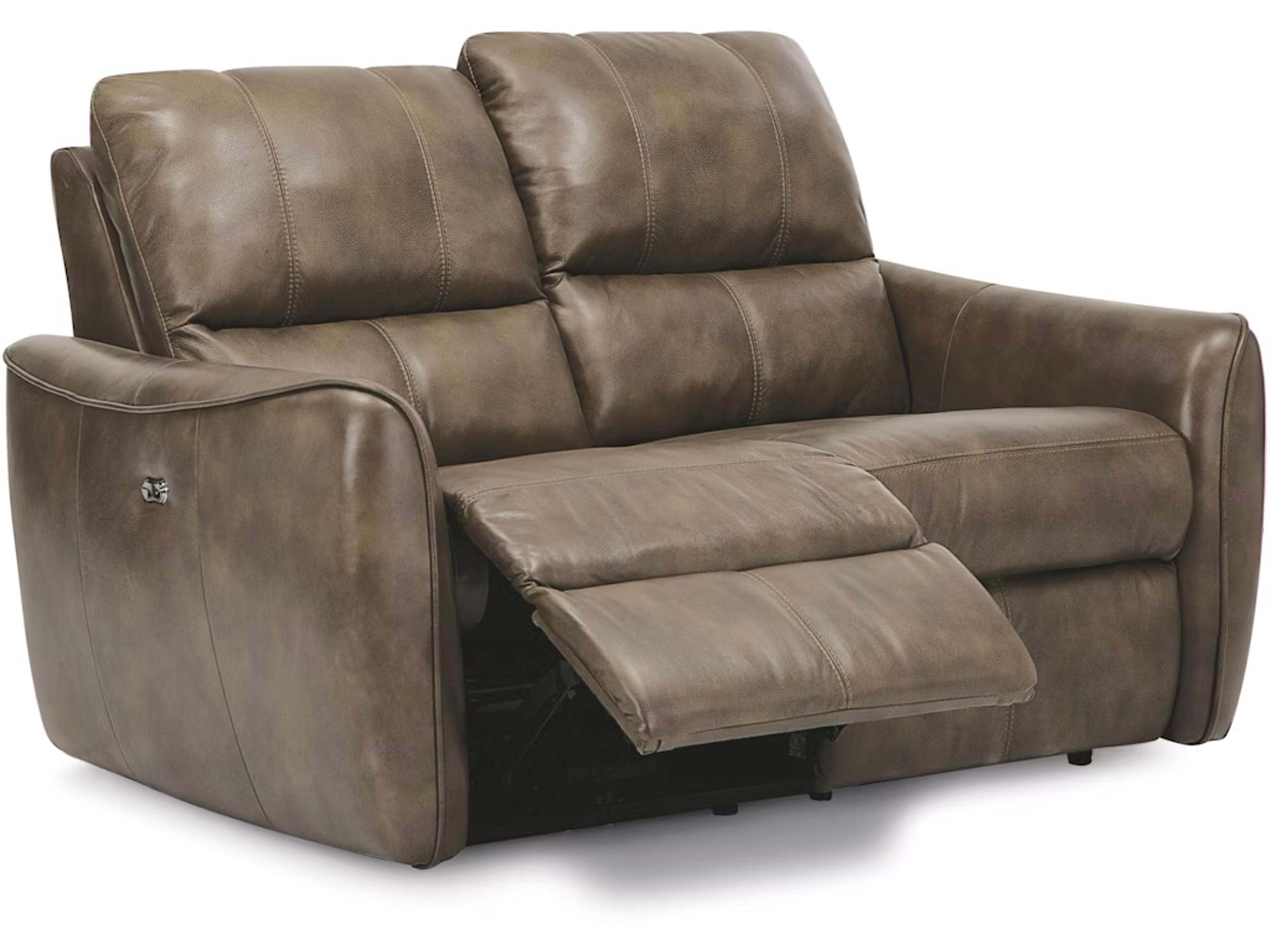 Arlo Leather Upholstery Loveseat Power Recliner