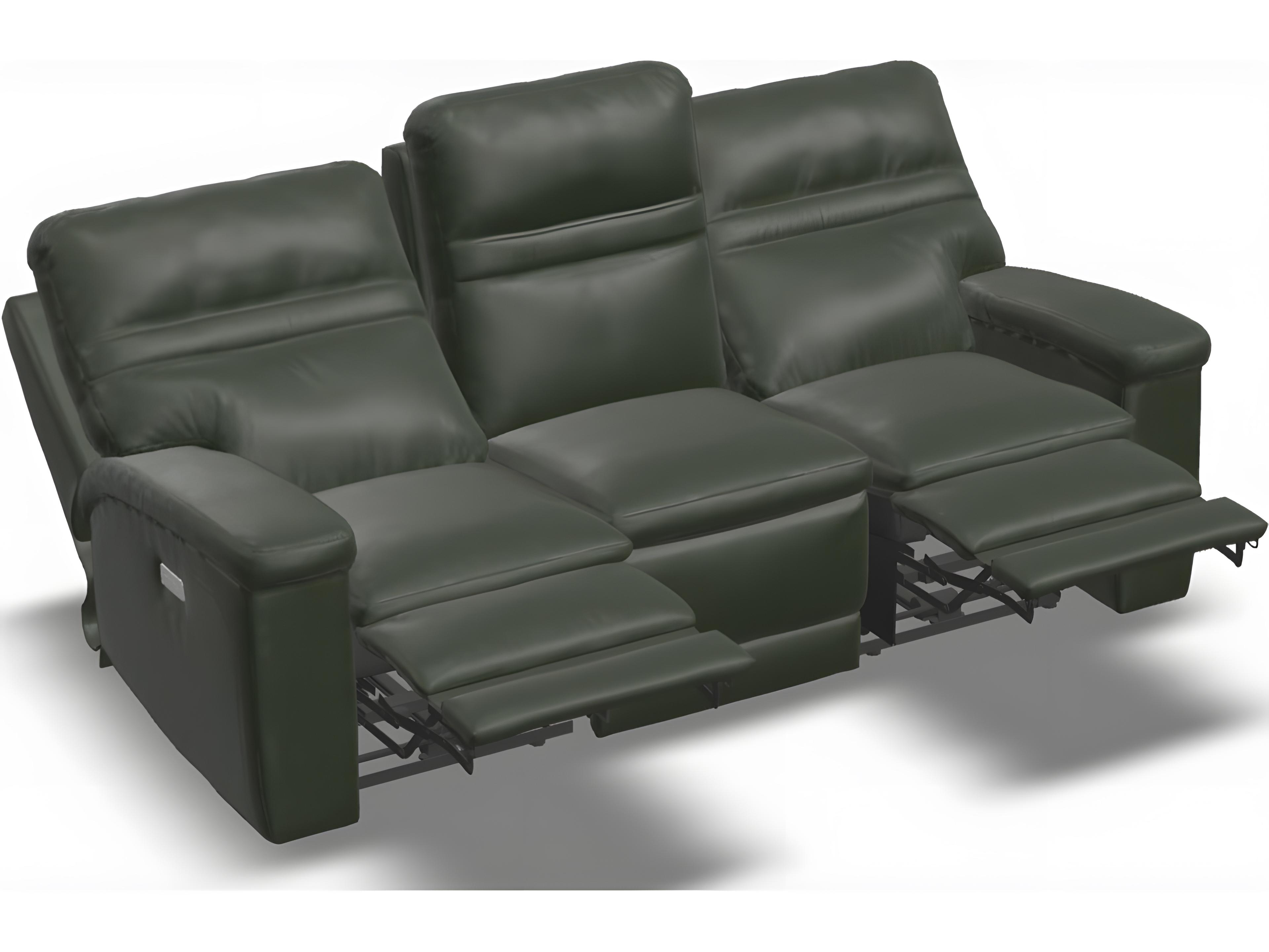 Palliser Leo Leather Upholstery Sofa Power Recliner with Power Headrest