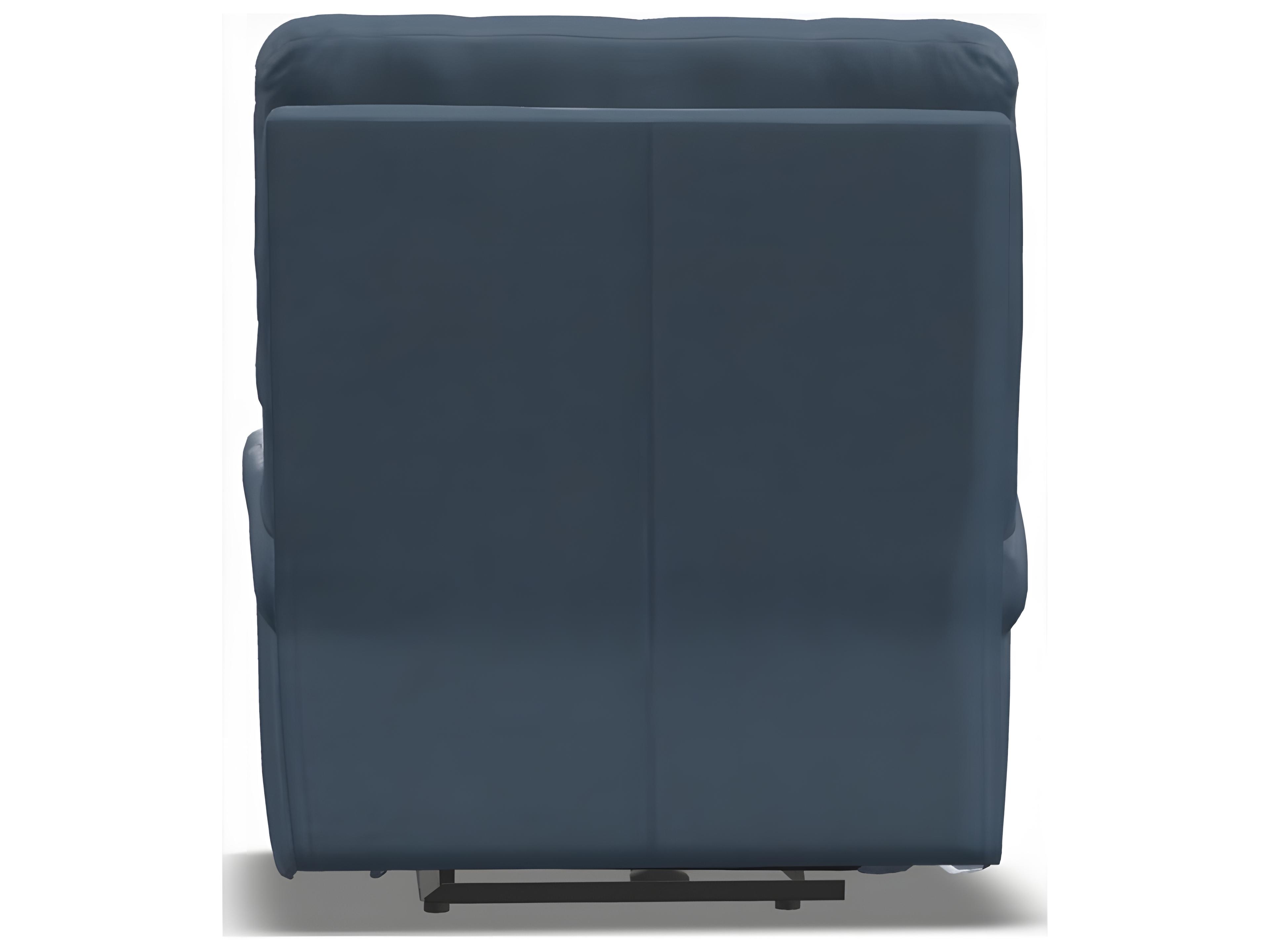 Palliser Leo Leather Upholstery Power Recliner Wall Hugger with Headrest & Lumbar