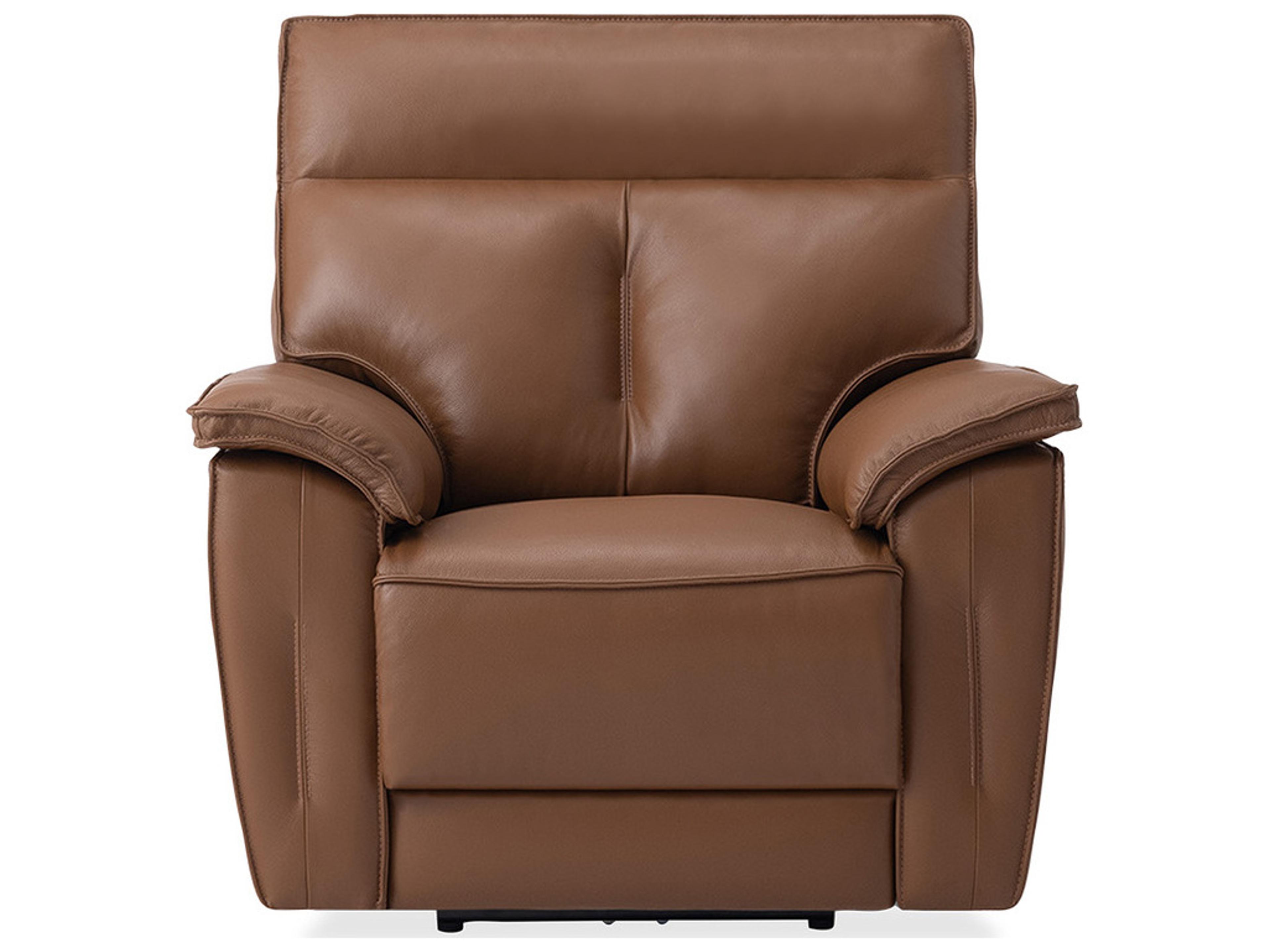 Palliser Oakley Leather Upholstery Power Recliner Wall Hugger with Power Headrest
