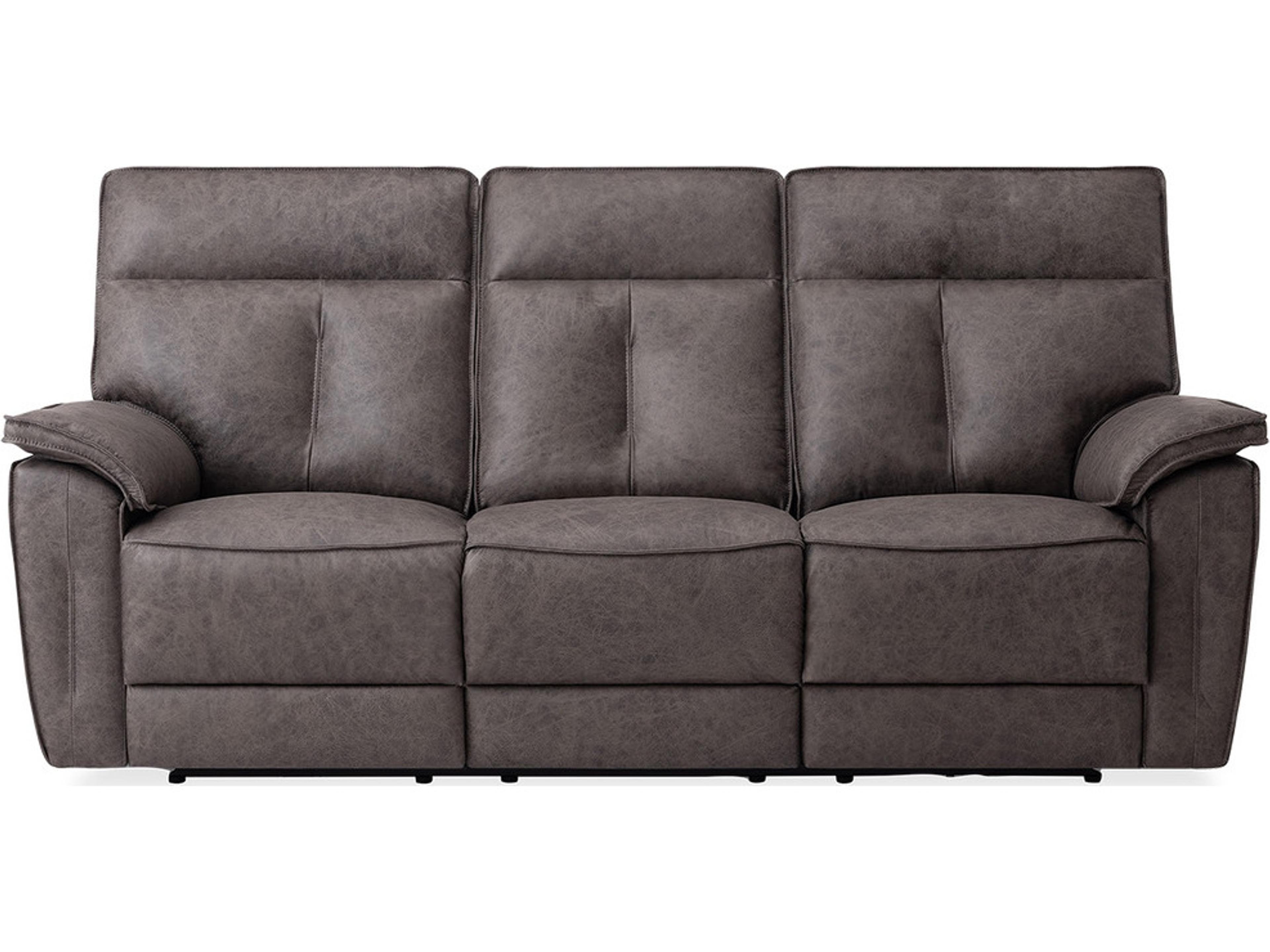 Palliser Oakley Leather Upholstery Sofa Power Recliner with Power Headrest