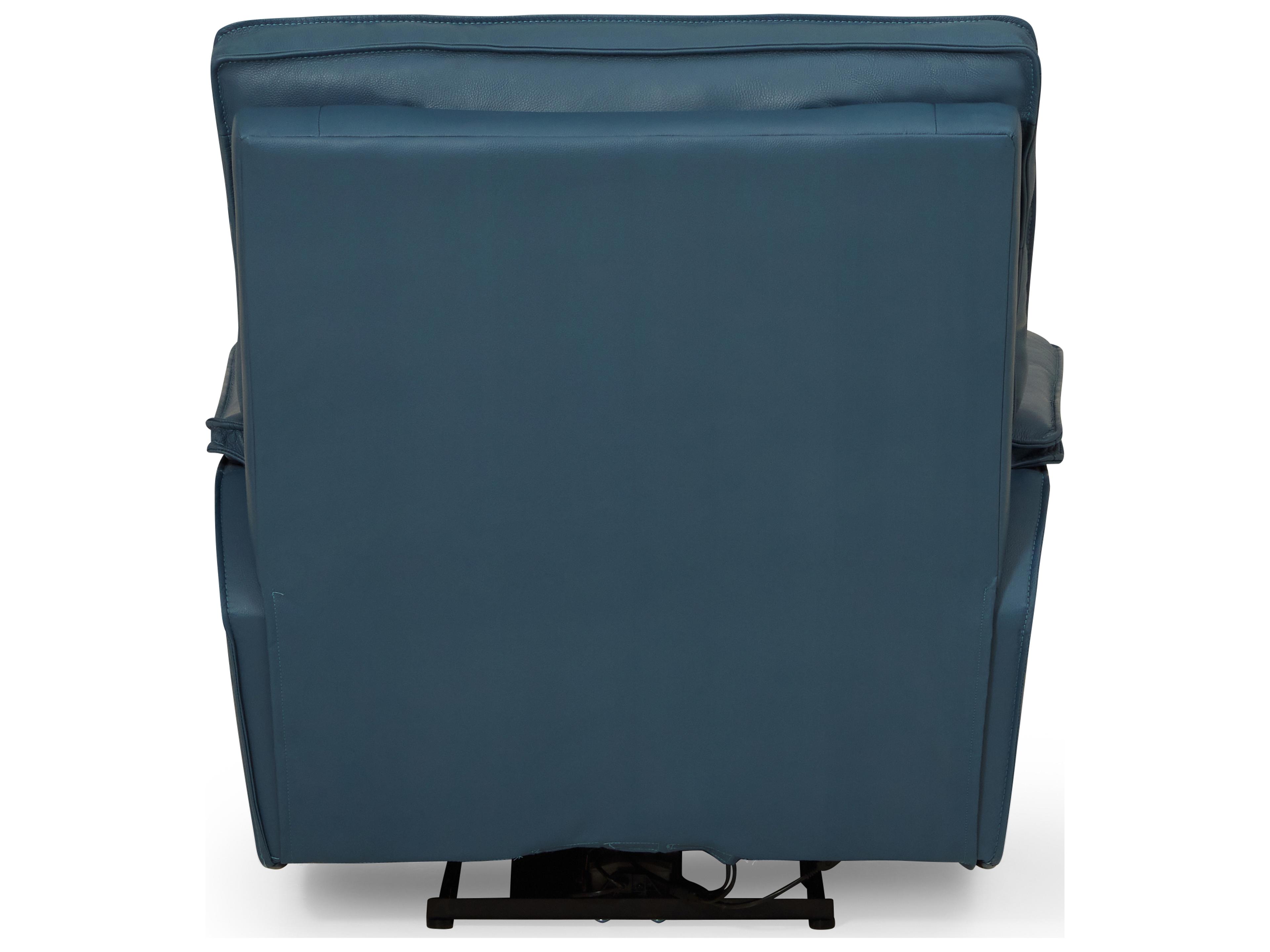 Palliser Oakley Leather Upholstery Power Recliner Wall Hugger with Headrest & Lumbar