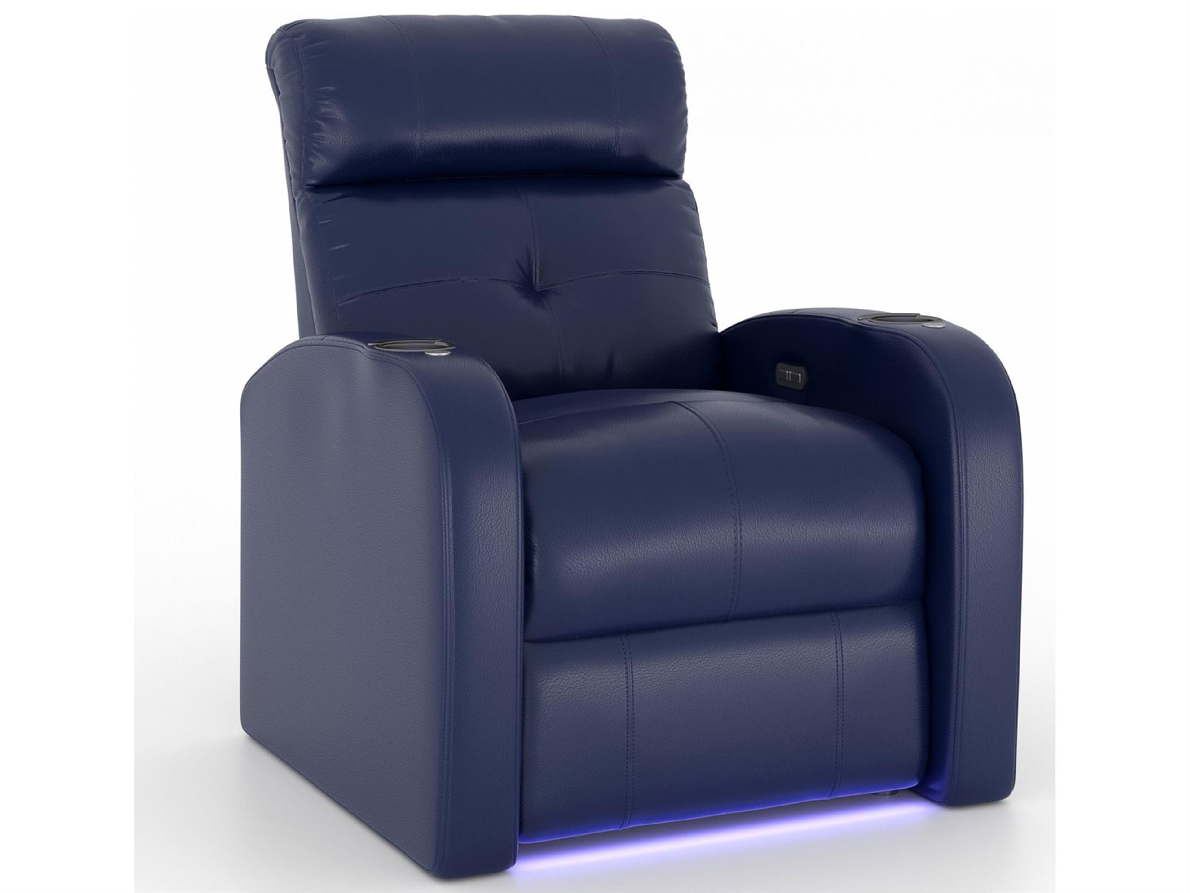 Palliser Audio Leather Upholstery Recliner Power with Power Headrest
