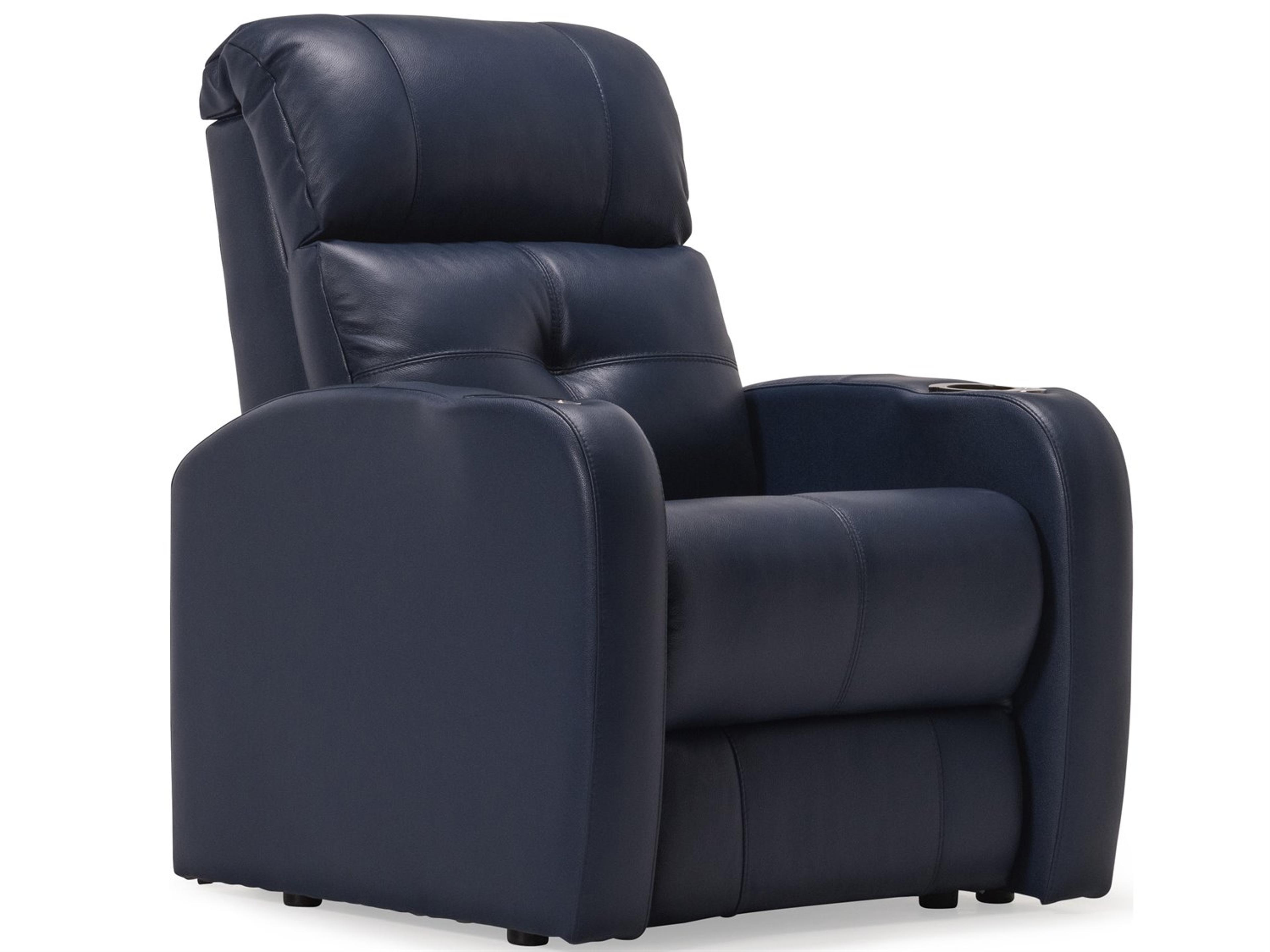 Palliser Audio Leather Upholstery Recliner Power with Power Headrest