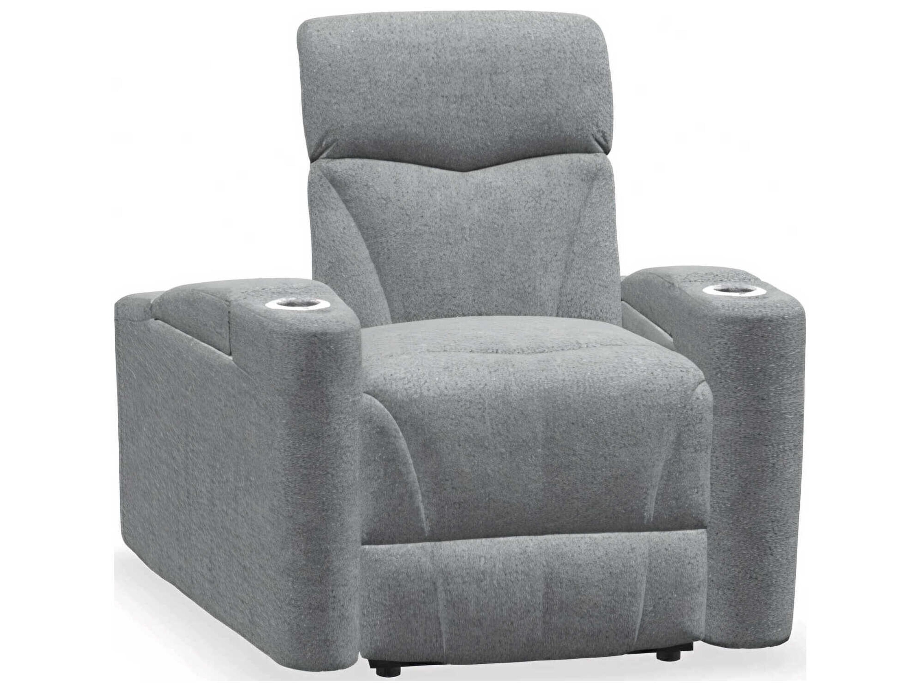 Audio RHF Power Recliner with LHF Wedge Arm