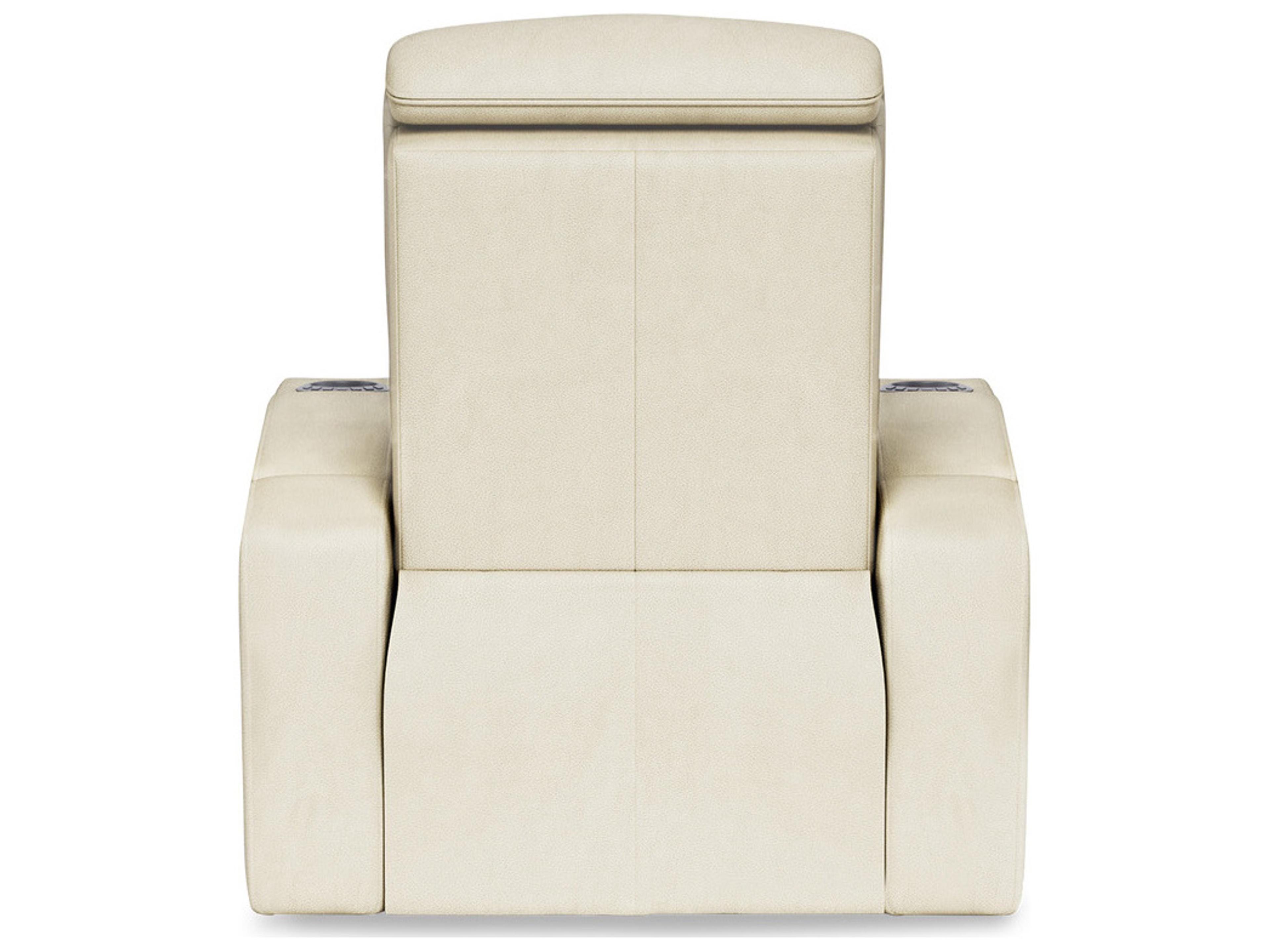 Palliser Vertex Leather Upholstery Power Recliner with Power Headrest & Lumbar