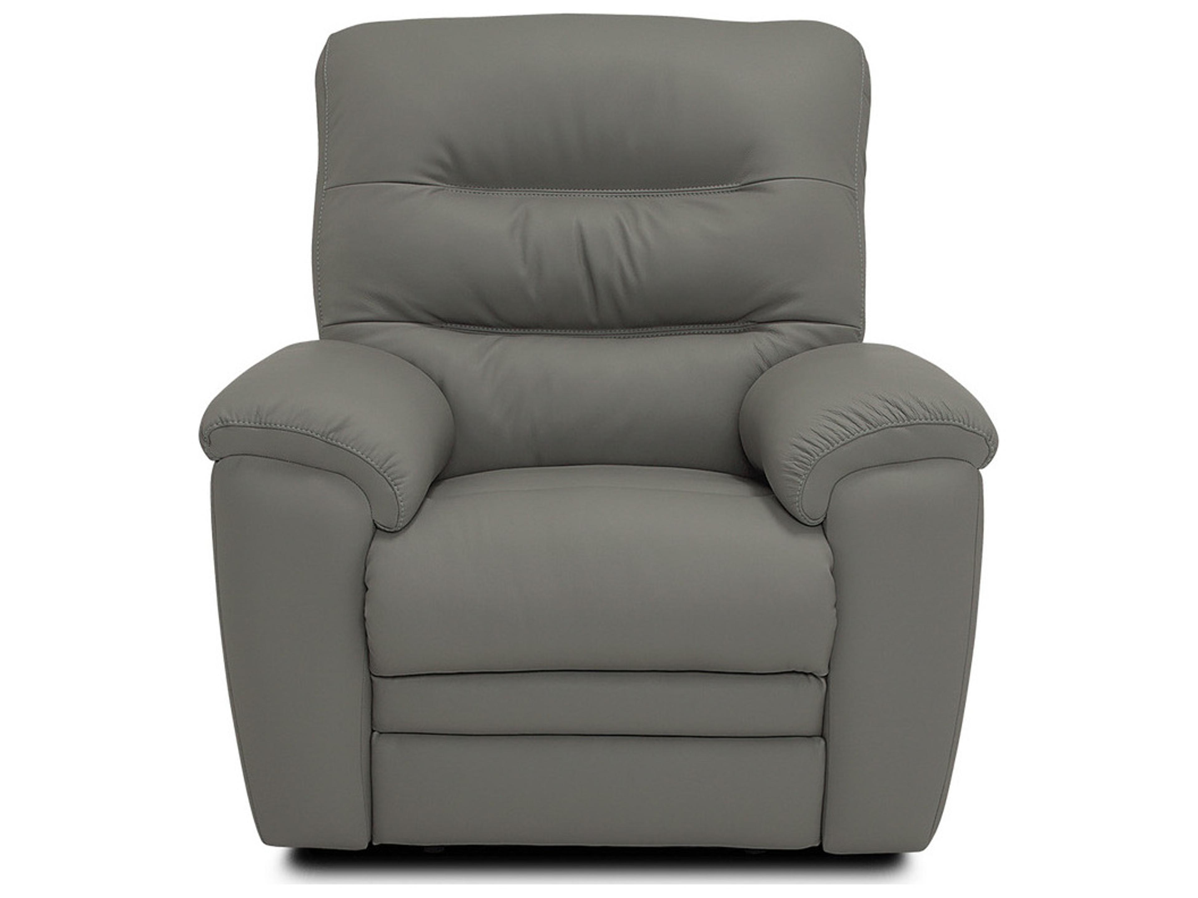 Palliser Keiran Leather Upholstery Power Recliner Wall Hugger with Power Headrest