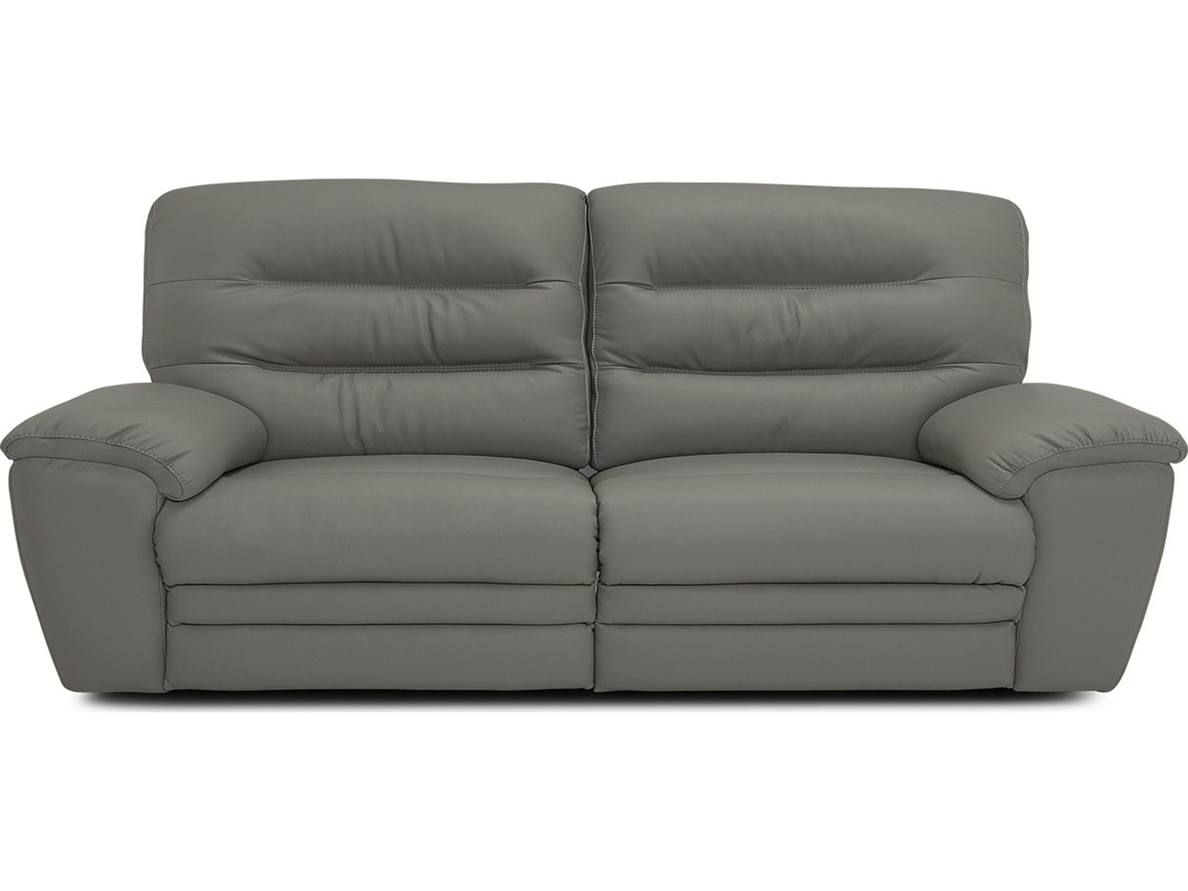 Palliser Keiran Leather Upholstery Loveseat Power Recliner with Power Headrest