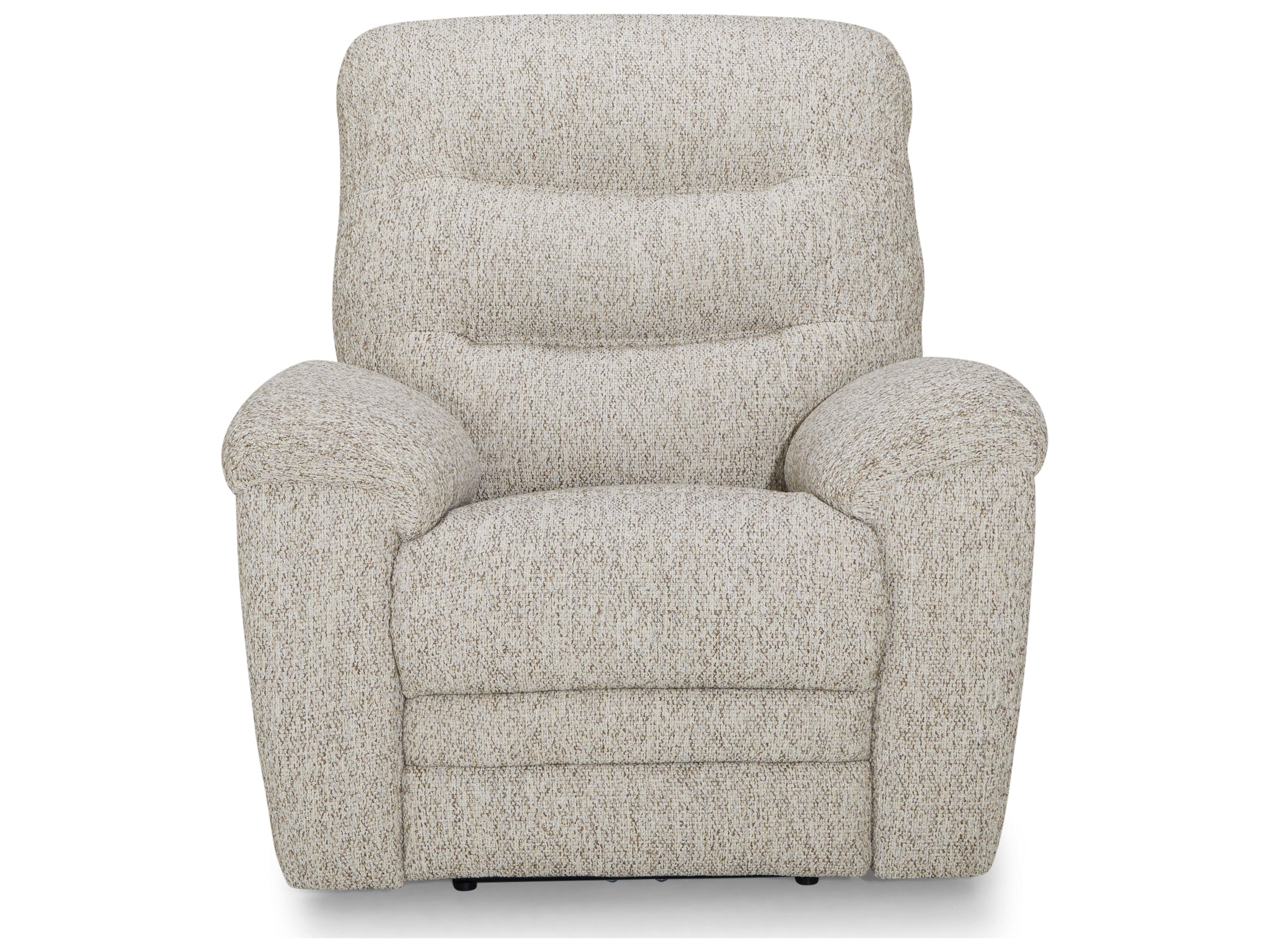 Palliser Keiran Leather Upholstery Power Recliner Wall Hugger with Headrest & Lumbar