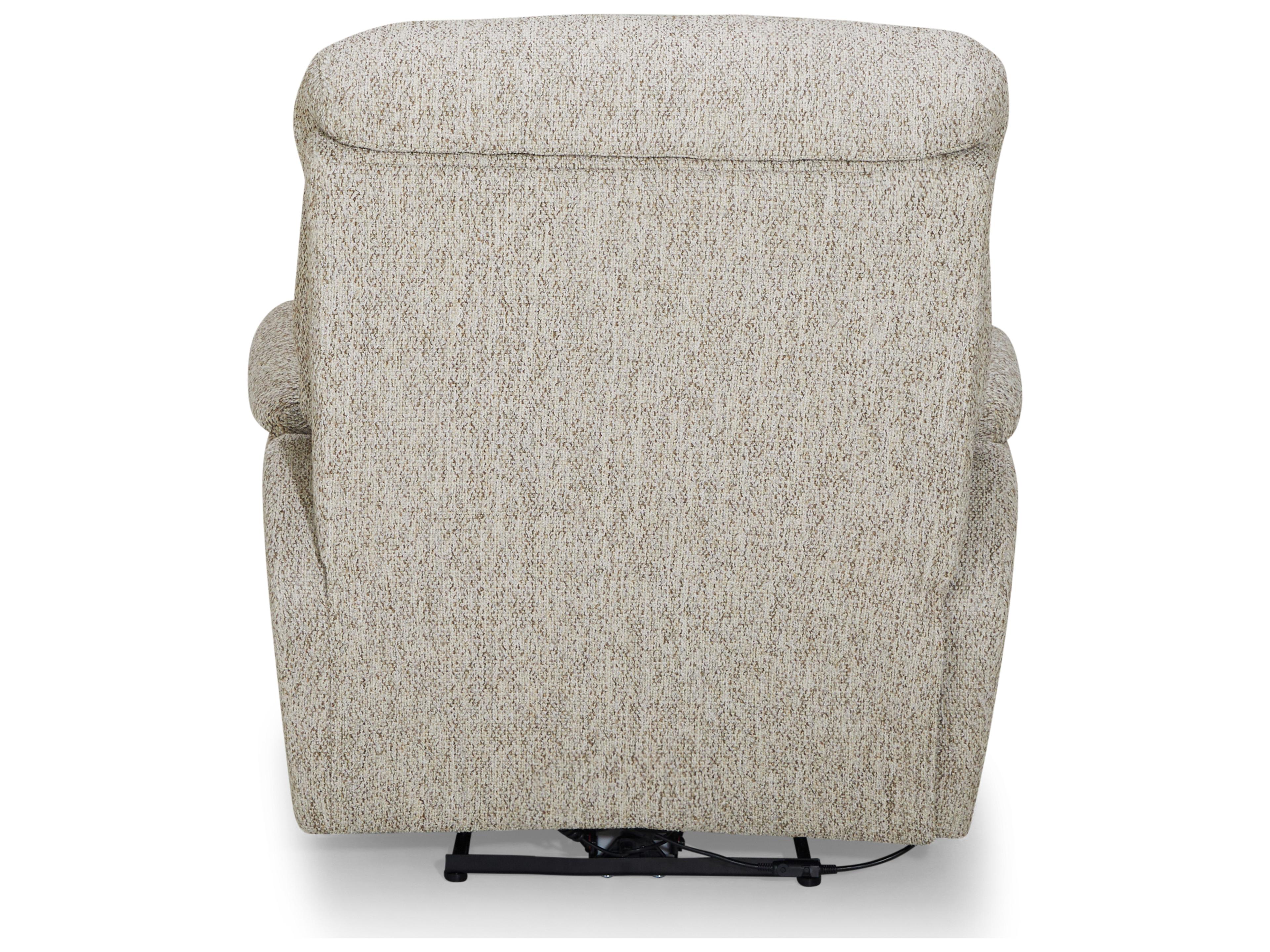 Palliser Keiran Leather Upholstery Power Recliner Wall Hugger with Headrest & Lumbar